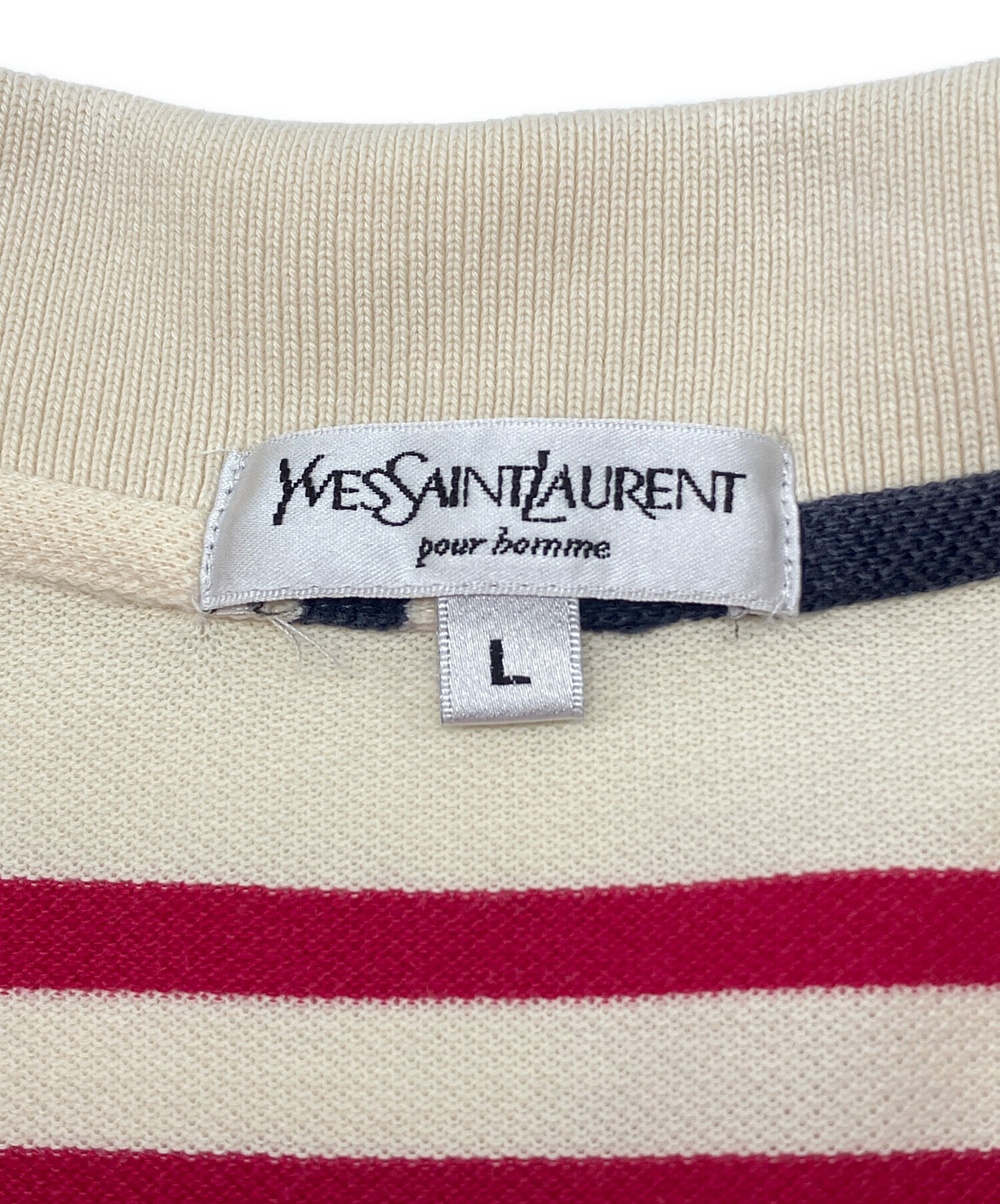 中古・古着通販】Yves Saint Laurent (イヴサンローラン) ポロシャツ