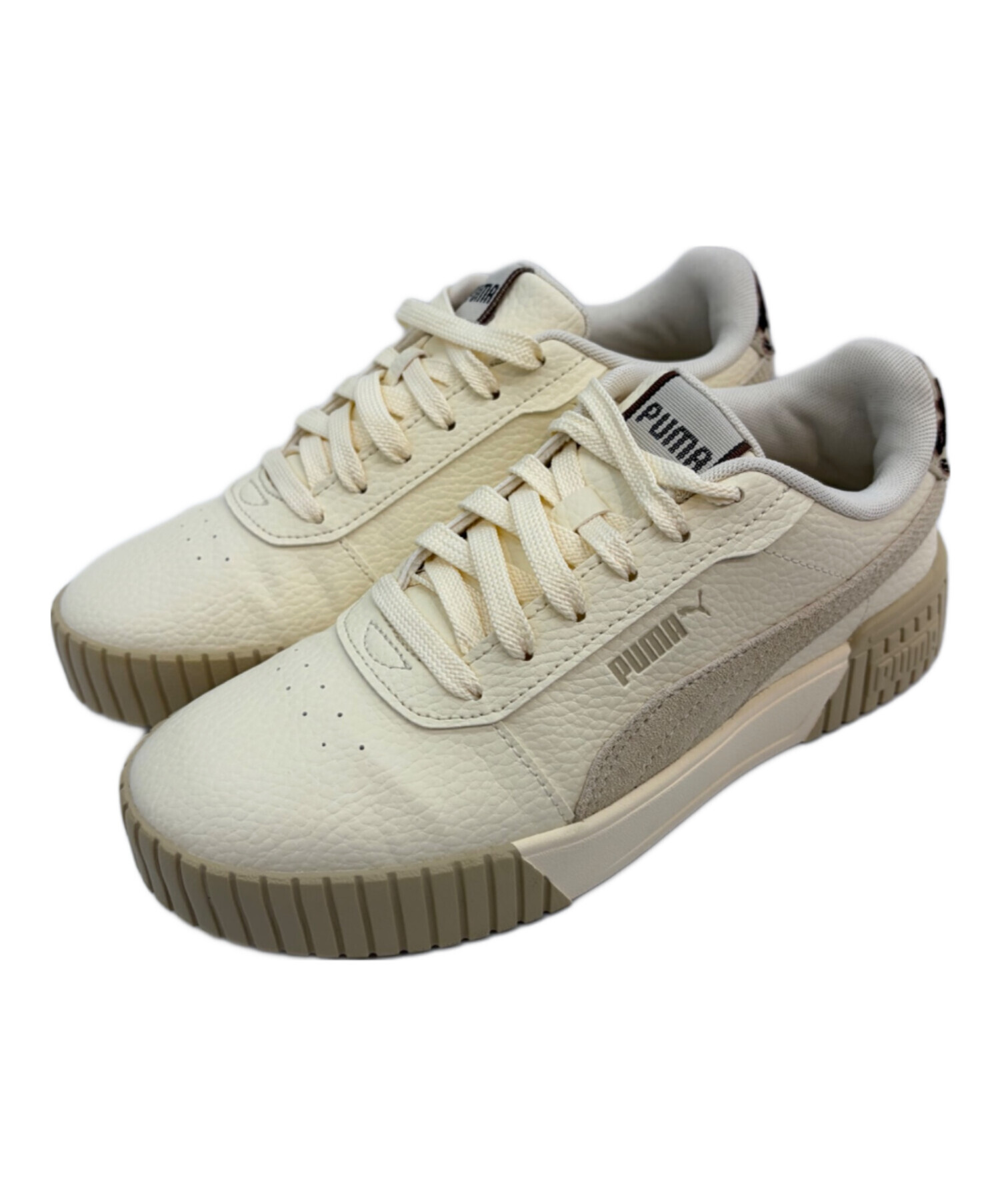中古・古着通販】PUMA (プーマ) ローカットスニーカー ベージュ サイズ 