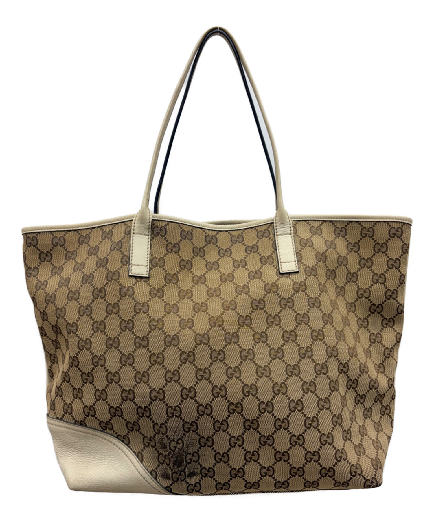 中古・古着通販】GUCCI (グッチ) GG トートバッグ ベージュ
