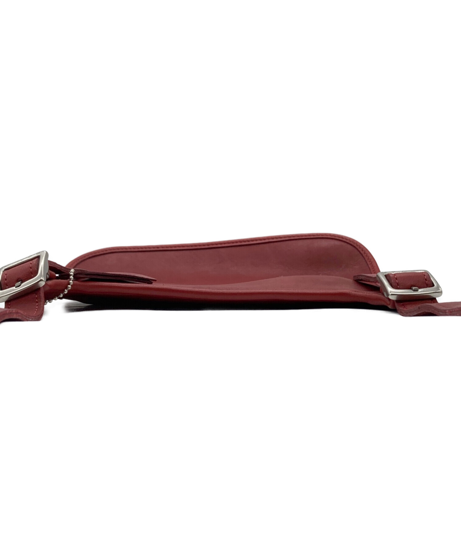 中古・古着通販】COACH (コーチ) レザーショルダーバッグ OLD COACH 