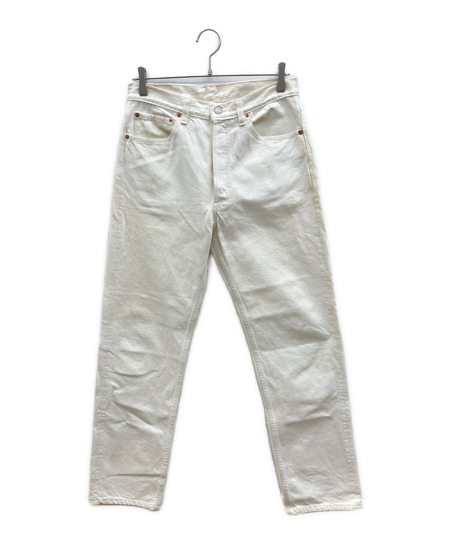 中古・古着通販】LEVI'S (リーバイス) 501ホワイトデニムパンツ 90's