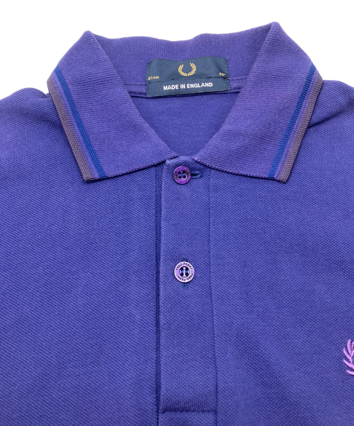 中古・古着通販】FRED PERRY (フレッドペリー) ポロシャツ パープル