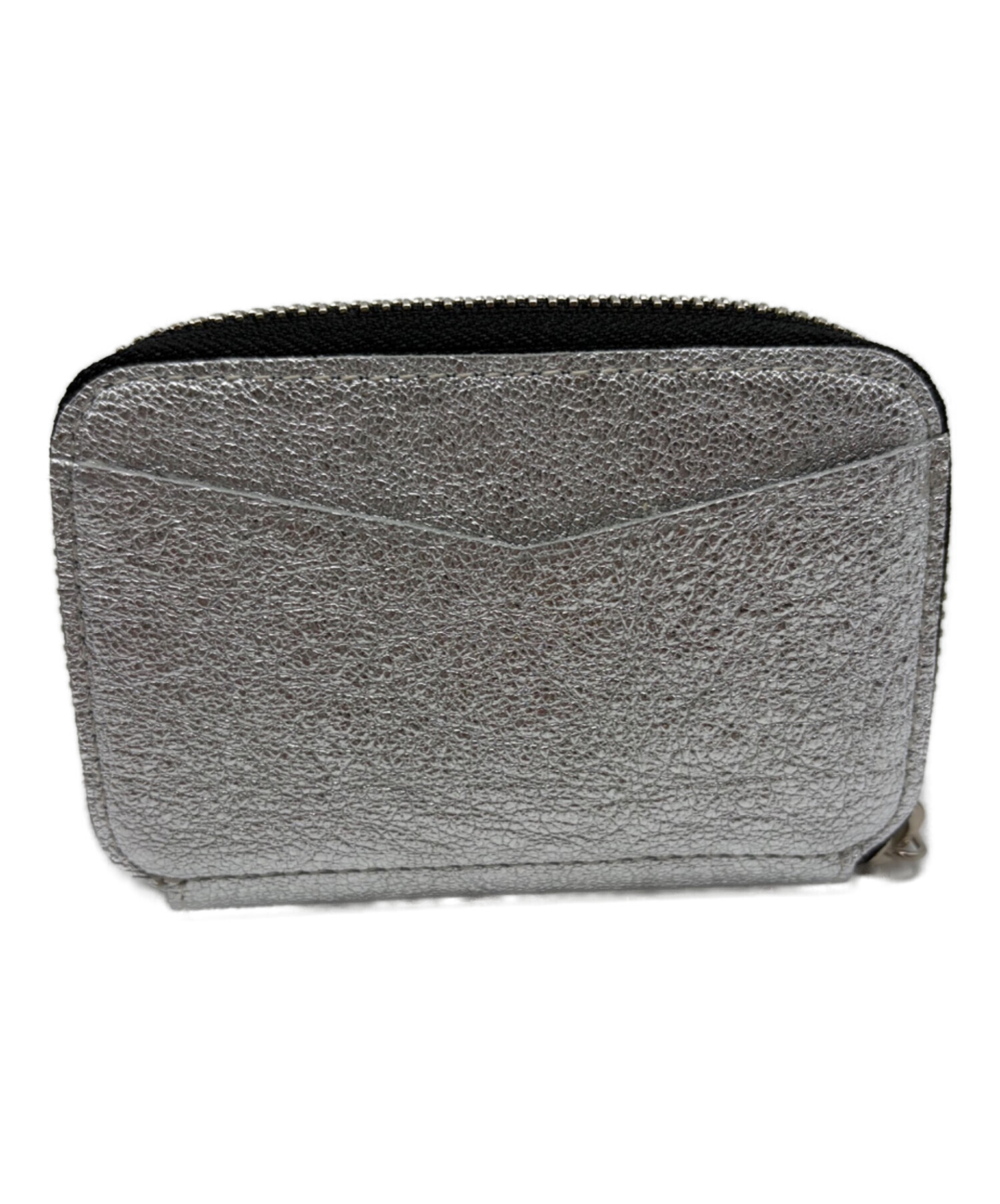 新品 NADAYA ナダヤ mu コンパクト財布 シルバー 中古・古着通販】NADAYA (ナダヤ) mu コンパクトウォレット シルバー