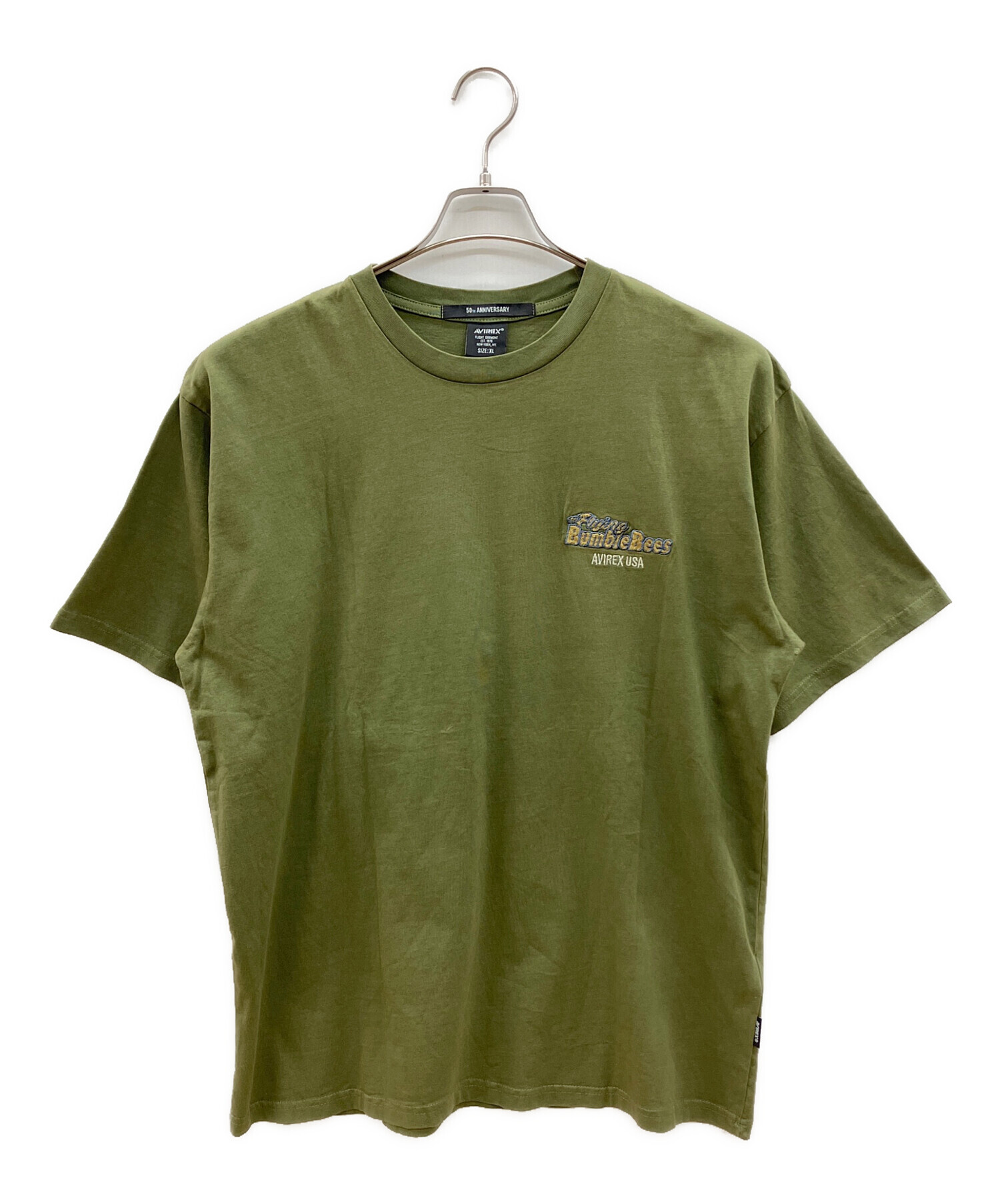 中古・古着通販】AVIREX (アヴィレックス) 刺繍Tシャツ TOPGUN TOMCAT