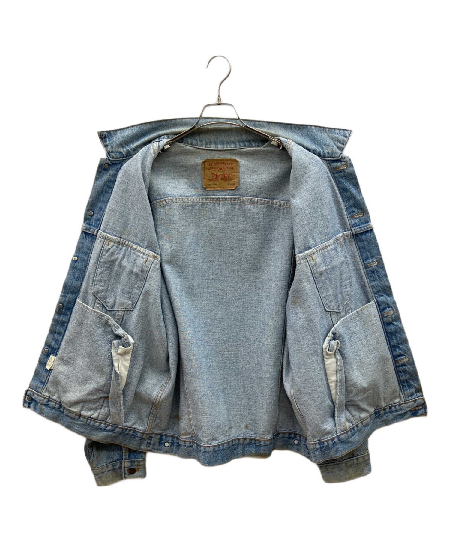 Levi's 70507Bigeオリジナルデニムジャケット 中古・古着通販】LEVI'S (リーバイス) 90s 70507デニムジャケット 1991