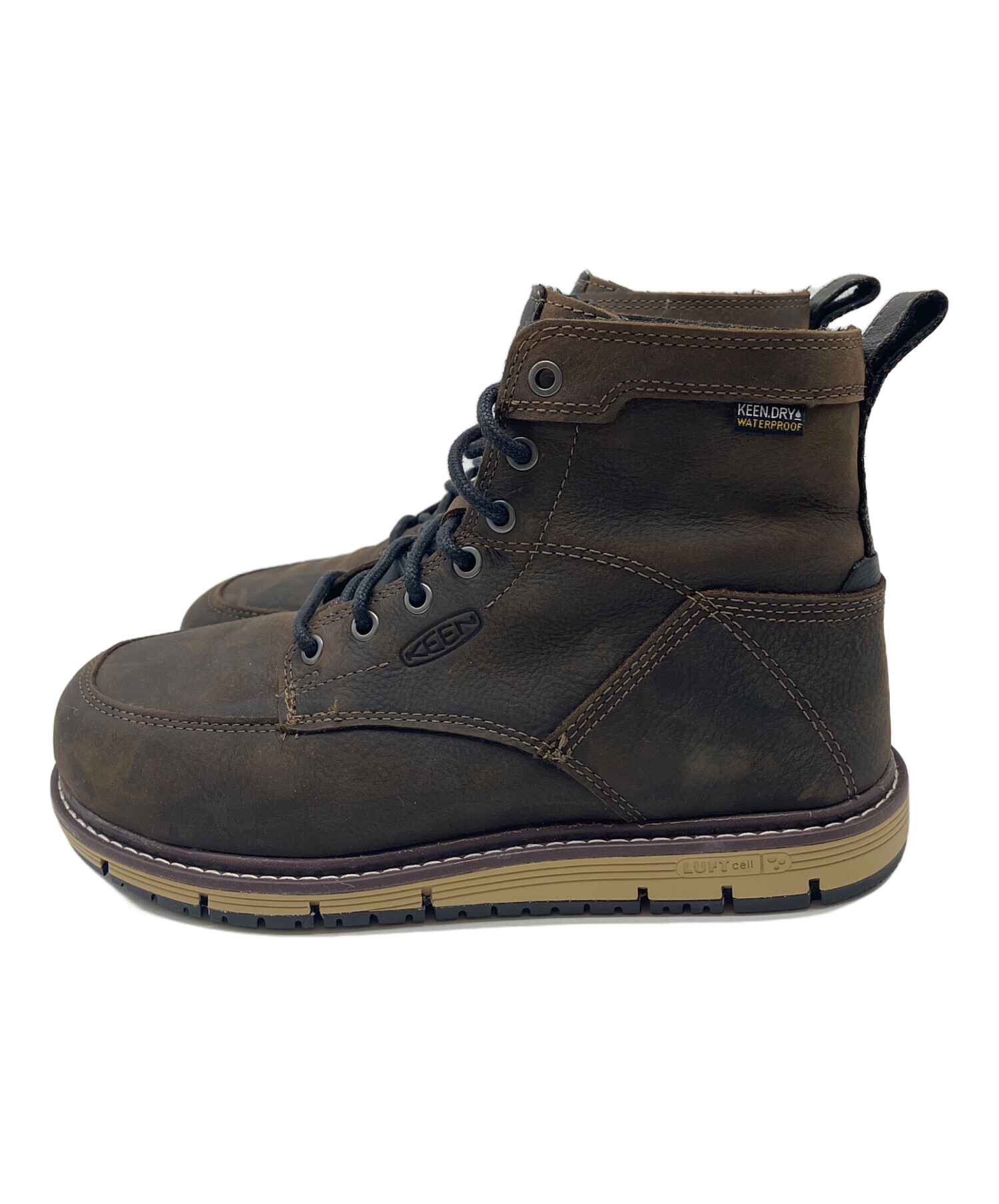 【中古】 ミュージッキング 中古・古着通販】KEEN (キーン) ワークブーツ KEEN SAN JOSE 6 WP