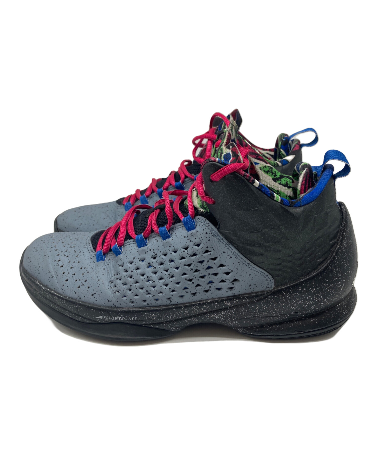 美品✨ 希少サイズ ナイキ ジョーダン メロ 1.5 シルバー×ネオンイエロー 中古・古着通販】NIKE (ナイキ) NIKE Air Jordan MELO(ナイキ エア