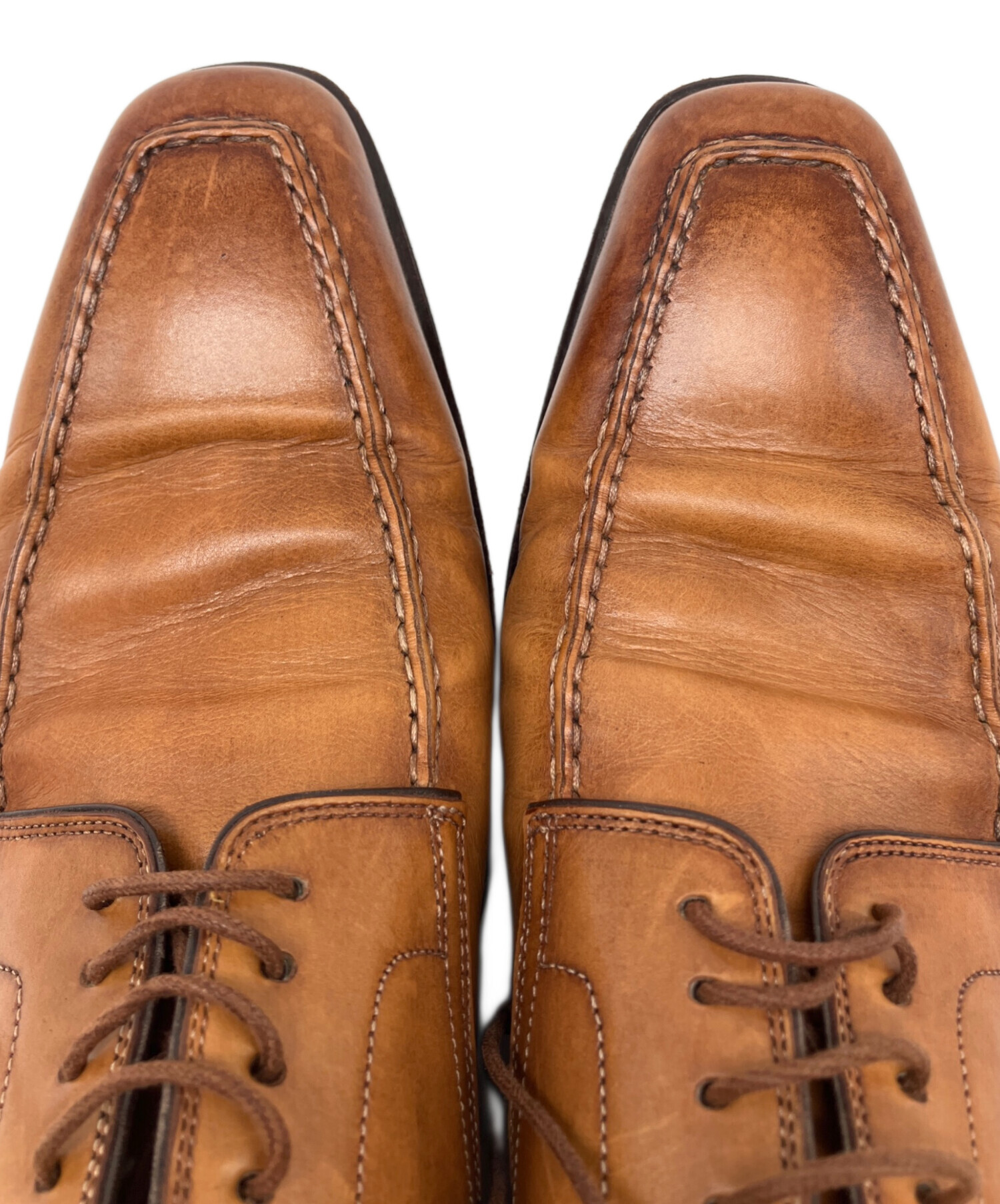 中古・古着通販】Santoni (サントーニ) ドレスシューズ ブラウン