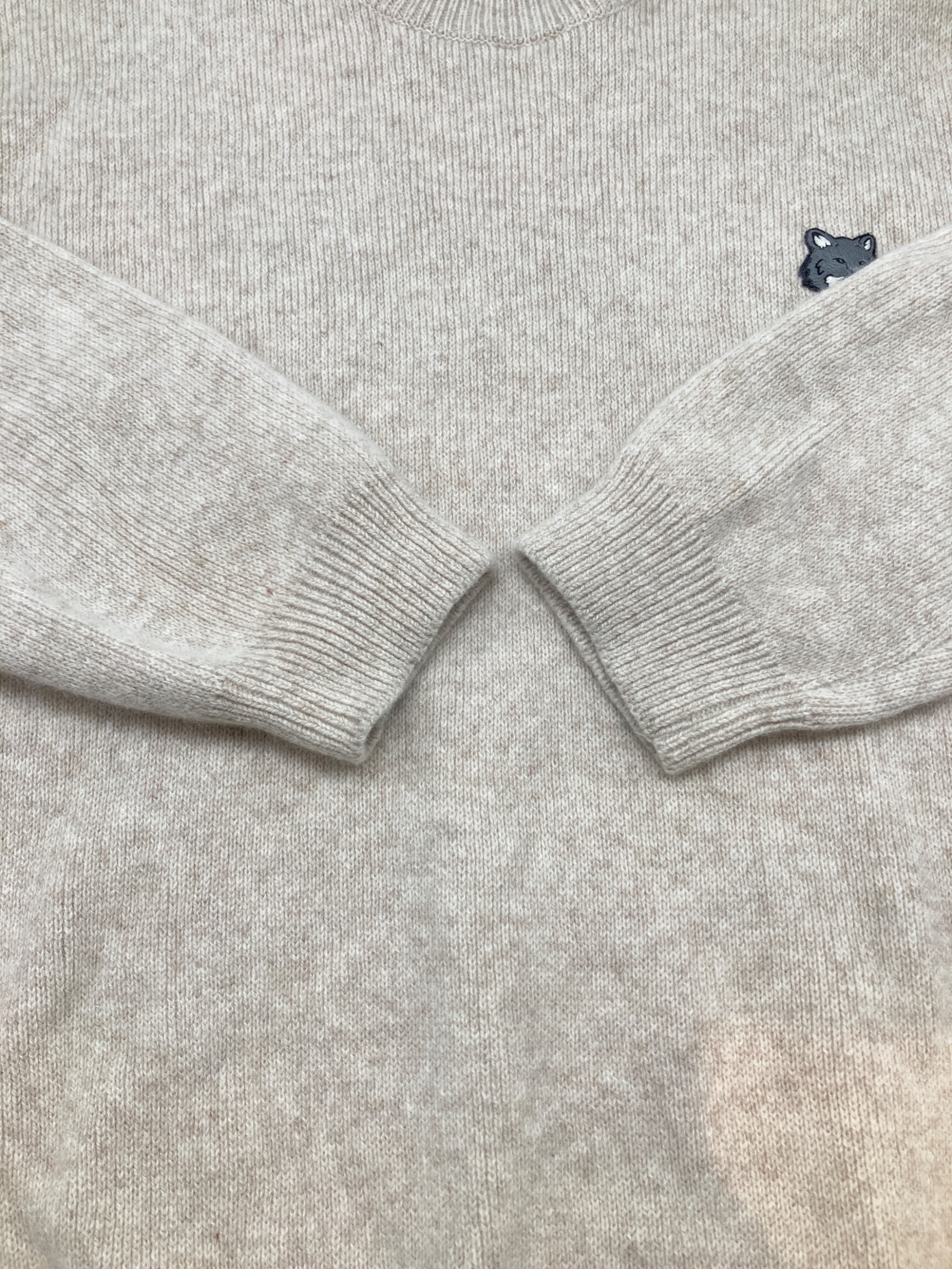 中古・古着通販】maison kitsune (メゾンキツネ) 厚手ニット BOLD FOX