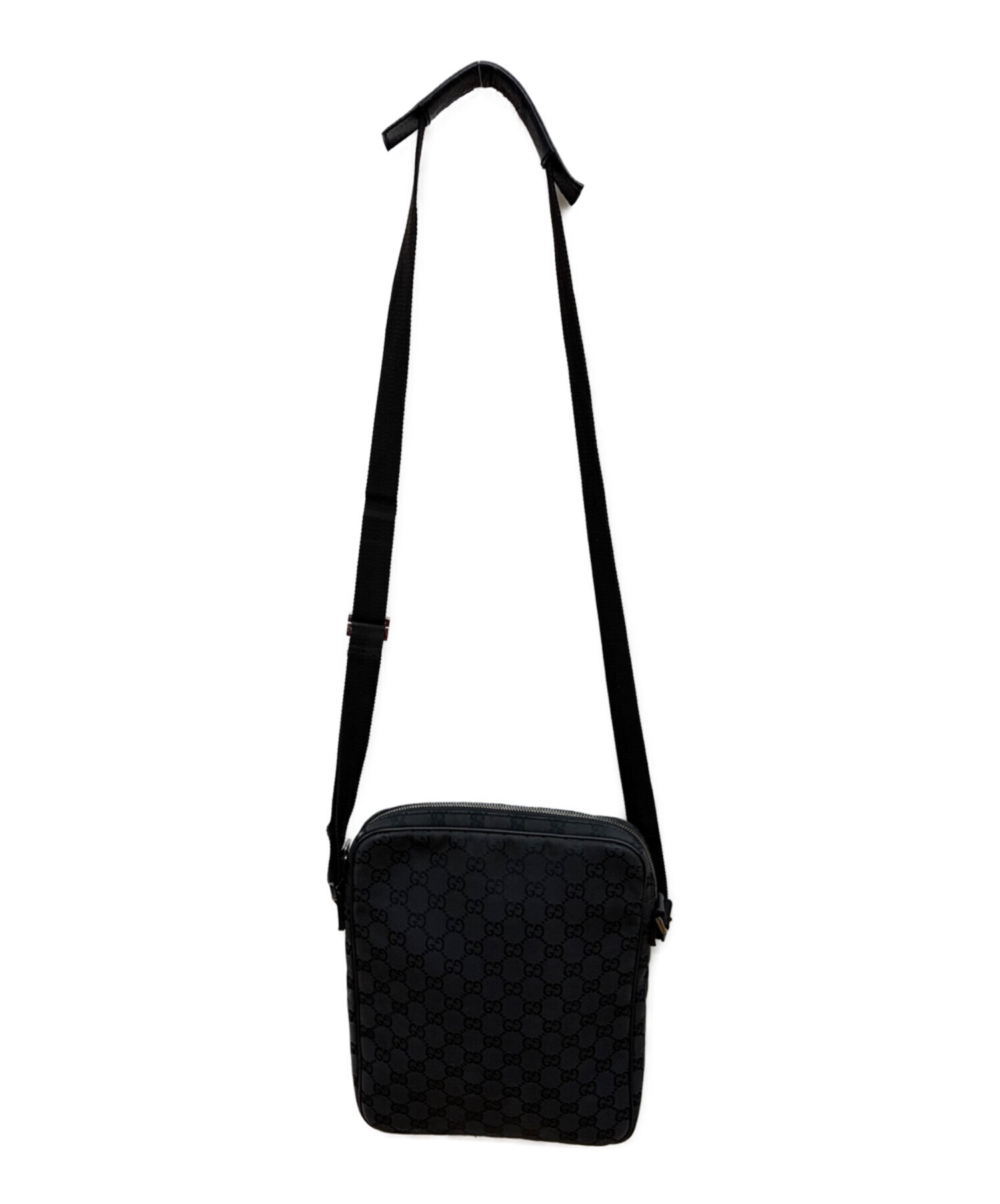 中古・古着通販】GUCCI (グッチ) ショルダーバッグ ブラック｜ブランド