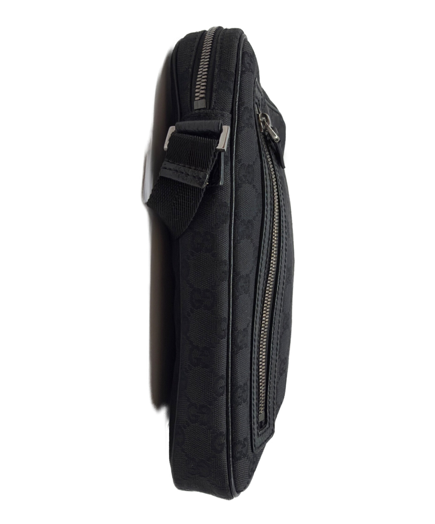 中古・古着通販】GUCCI (グッチ) ショルダーバッグ ブラック｜ブランド