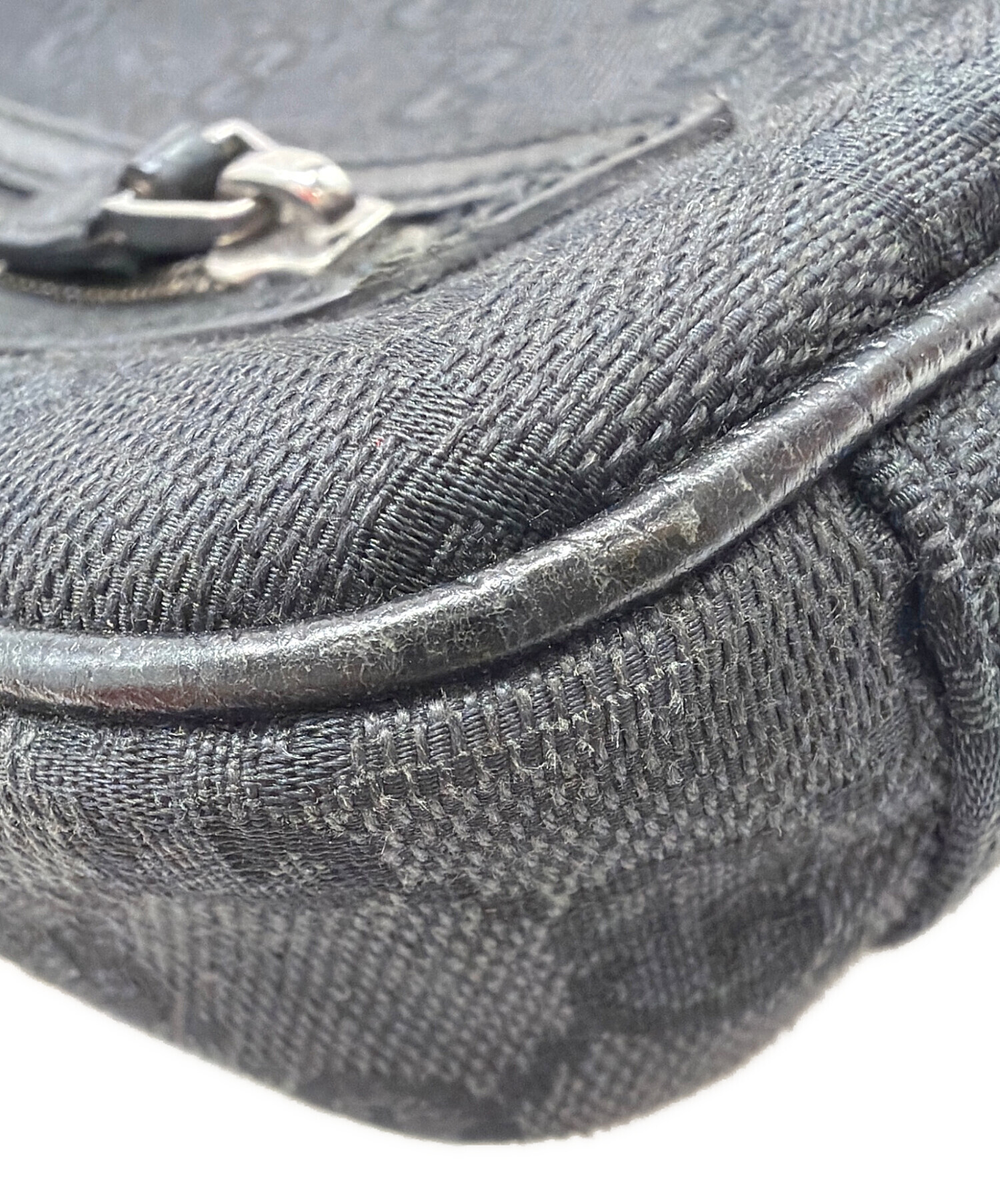 中古・古着通販】GUCCI (グッチ) ショルダーバッグ ブラック｜ブランド
