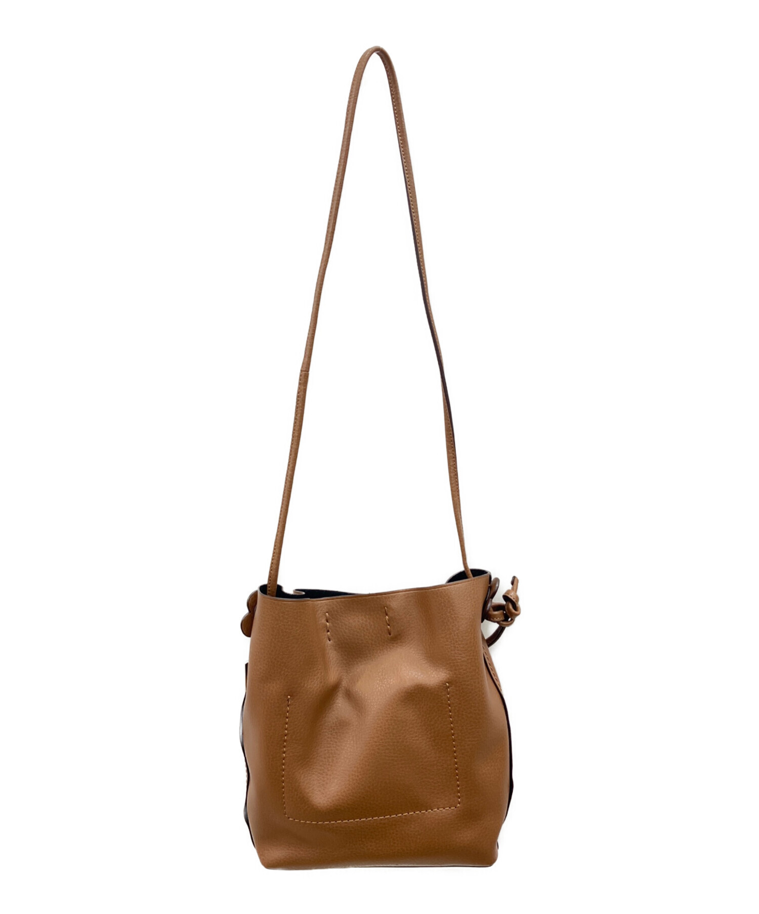 （新品・未使用品）COACH ブラウン ショルダーバッグ　タグ付き 中古・古着通販】COACH (コーチ) ショルダーバッグ ブラウン｜ブランド