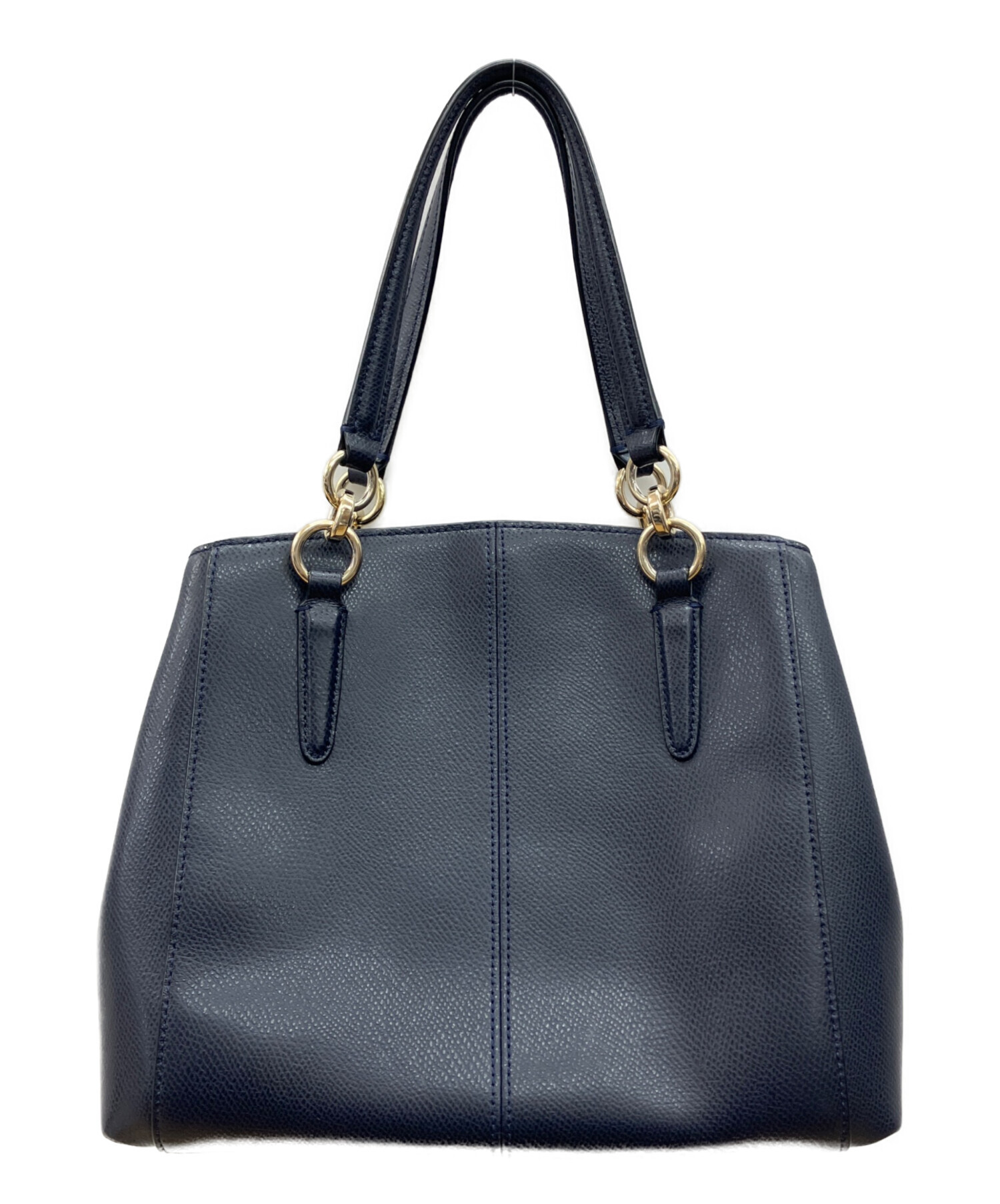 中古・古着通販】COACH (コーチ) 2WAYバッグ ネイビー|ブランド・古着 中古・古着通販】COACH (コーチ) 2WAYバッグ ネイビー|ブランド・古着