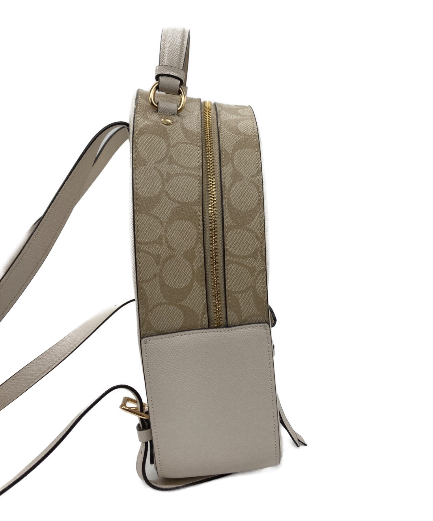 中古・古着通販】COACH (コーチ) ミニリュック 76622 ベージュ
