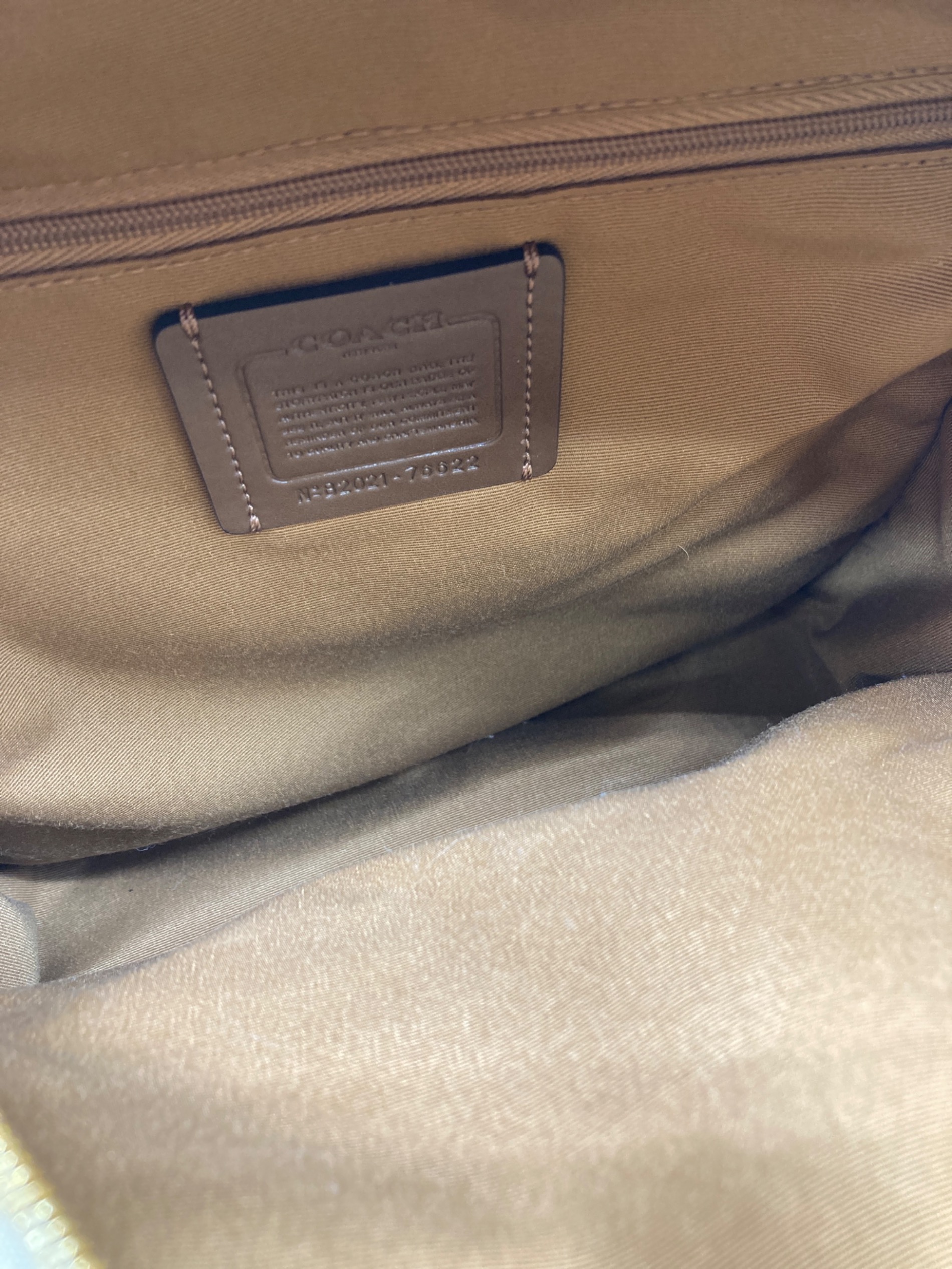 中古・古着通販】COACH (コーチ) ミニリュック 76622 ベージュ