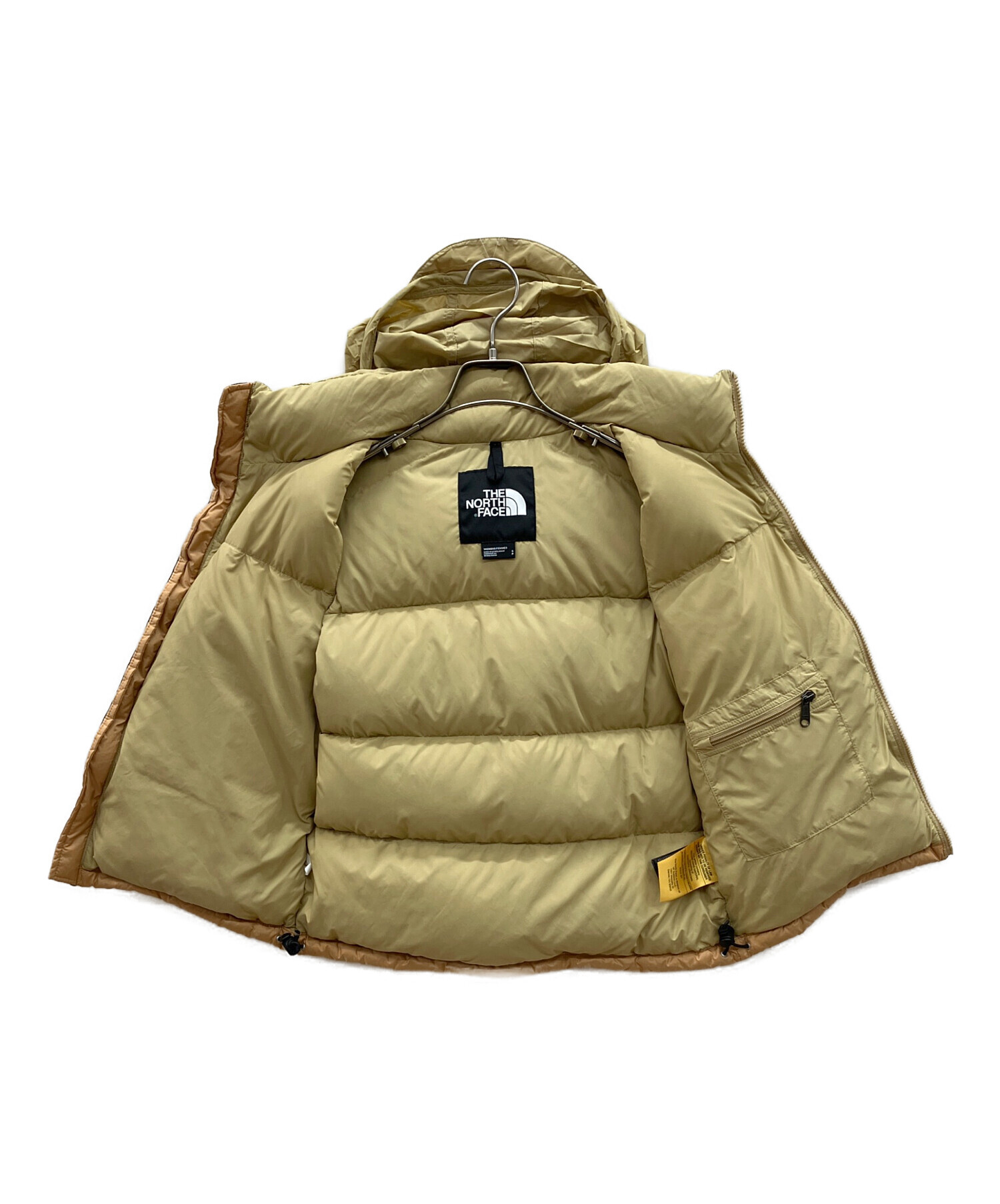 新品 THE NORTH FACE ダウンベスト NV1DQ85B ベージュ 中古・古着通販】THE NORTH FACE (ザ ノース フェイス) ダウンベスト