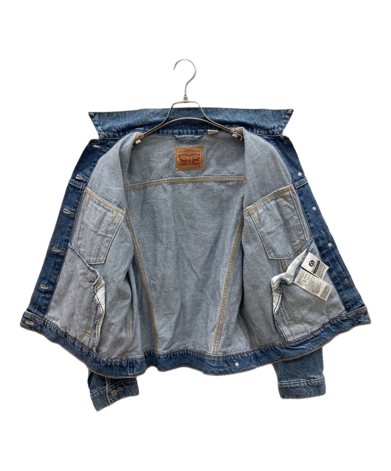 中古・古着通販】LEVI'S (リーバイス) デニムジャケット インディゴ