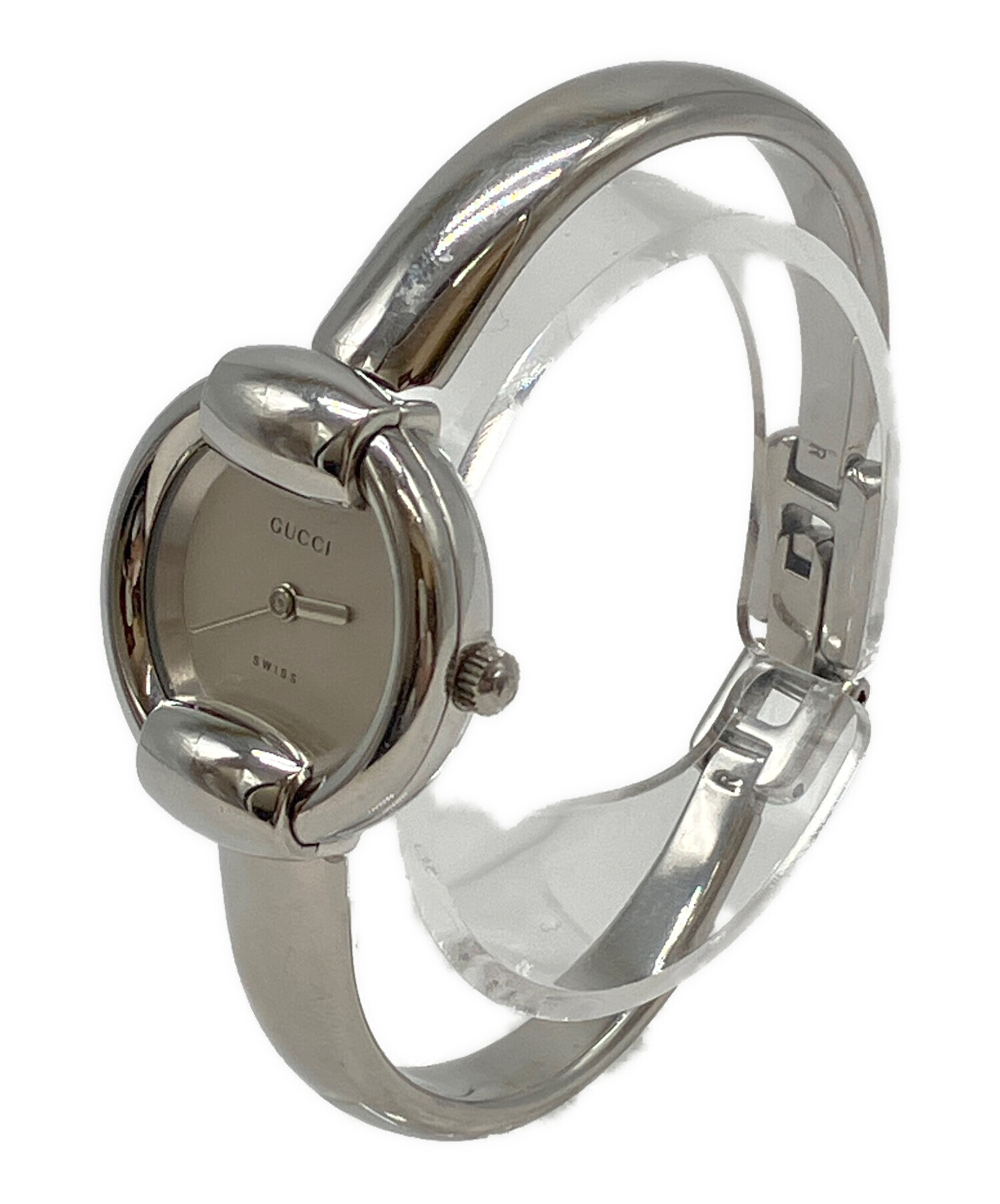 GUCCI 腕時計 ホワイト 新品未使用品 中古・古着通販】GUCCI (グッチ) SWISS腕時計 ホワイト｜ブランド