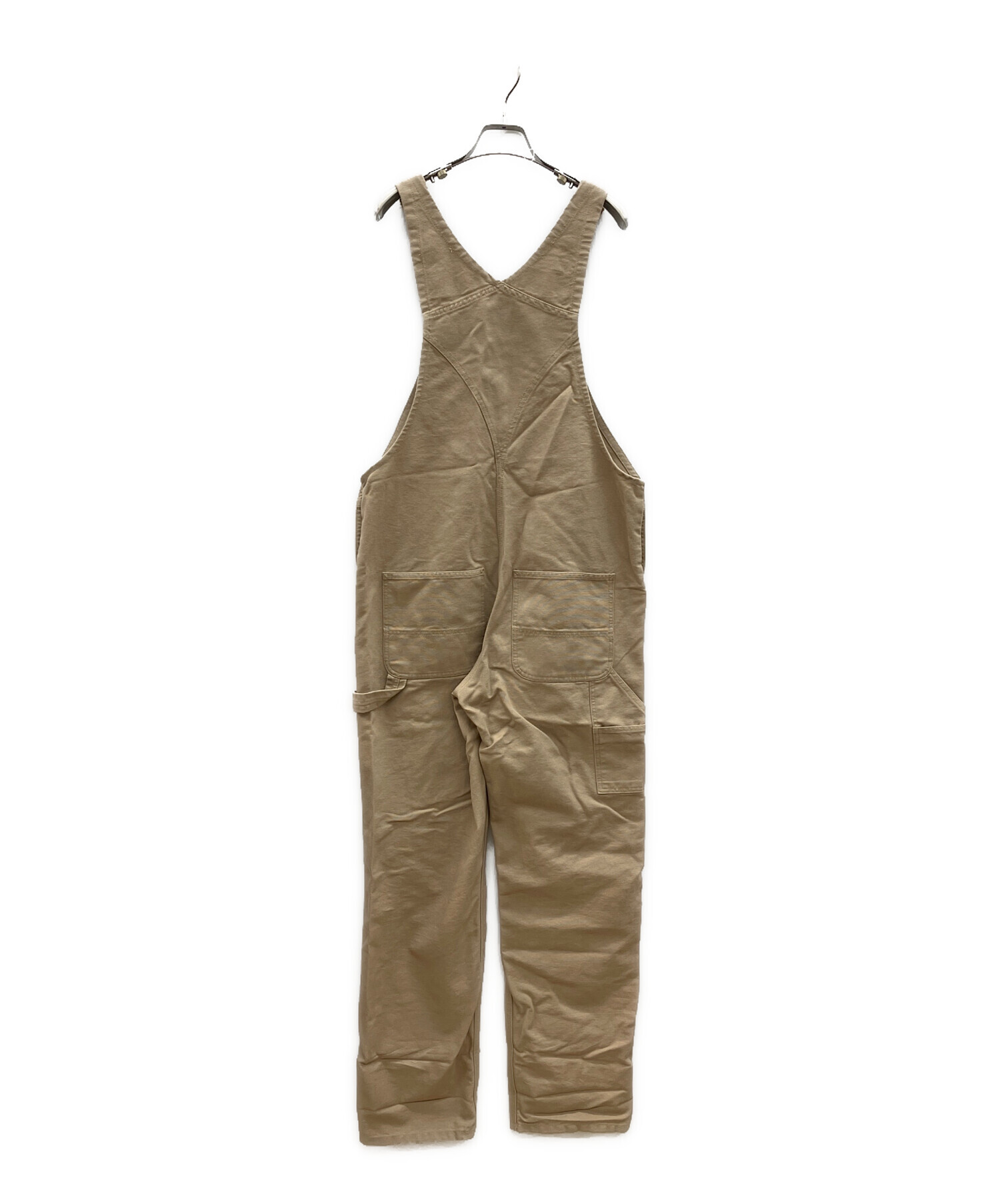 中古・古着通販】CarHartt (カーハート) オーバーオール ベージュ