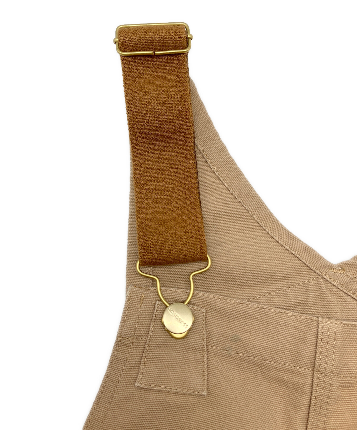 中古・古着通販】CarHartt (カーハート) オーバーオール ベージュ
