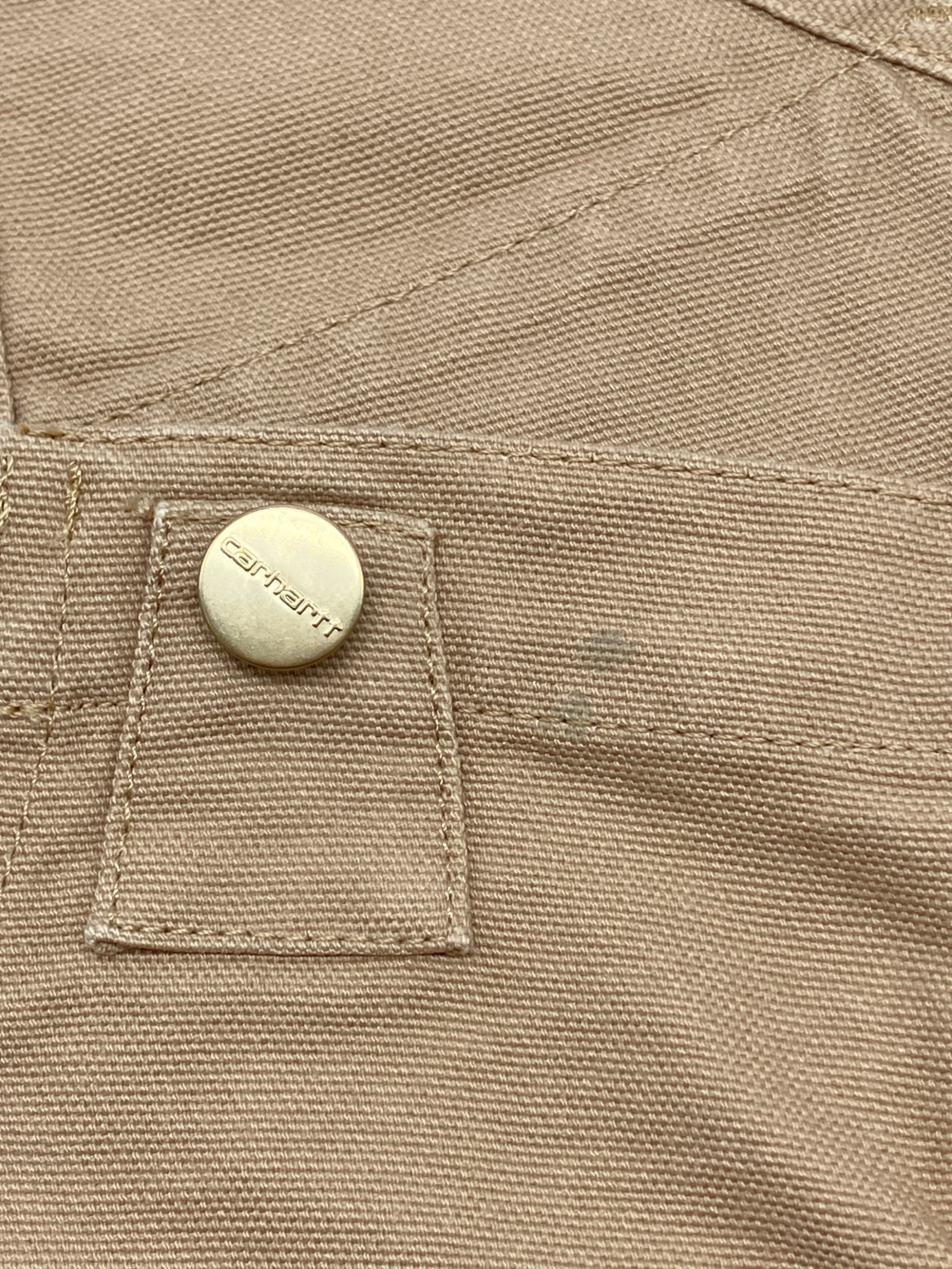 中古・古着通販】CarHartt (カーハート) オーバーオール ベージュ