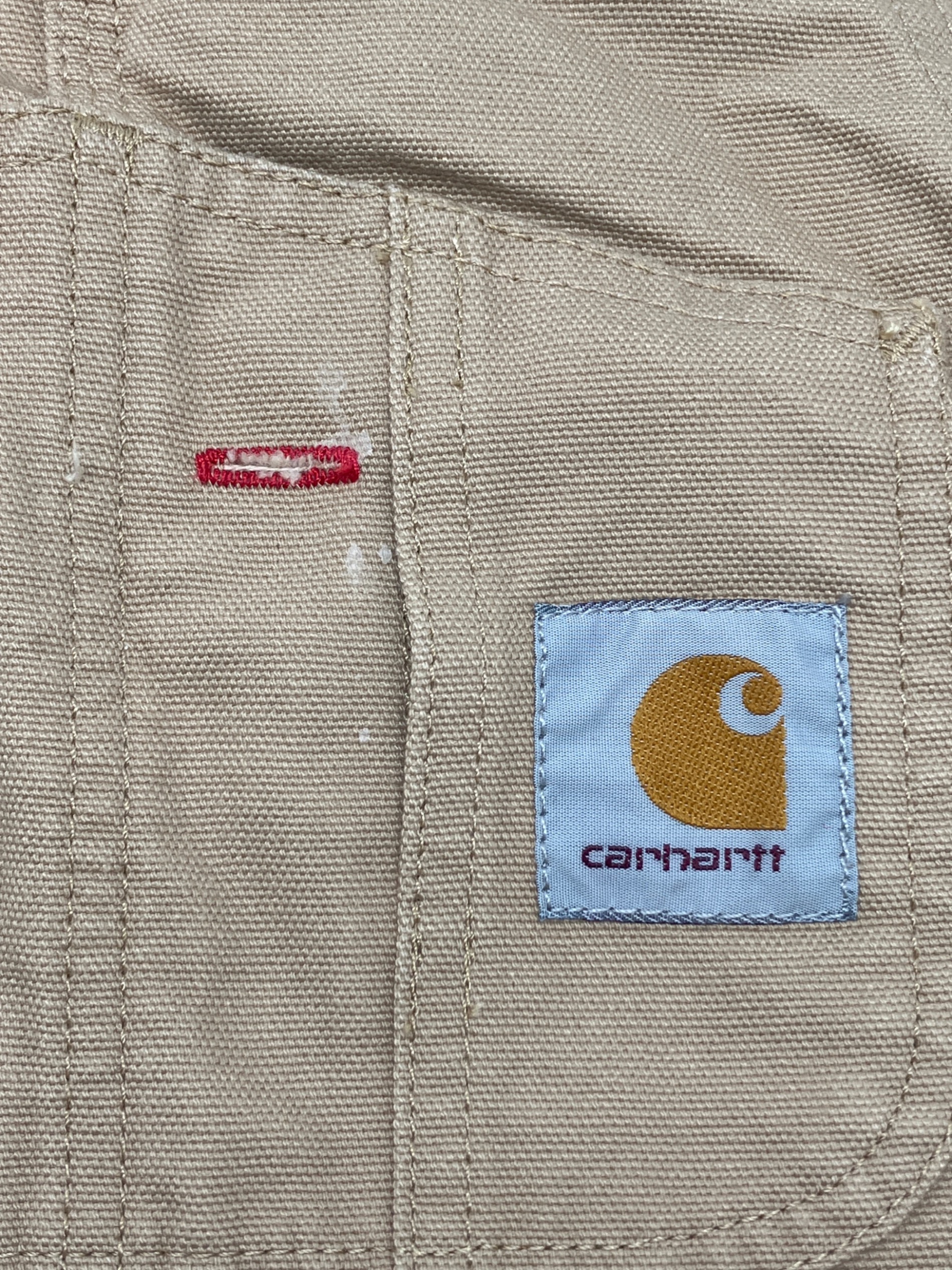 中古・古着通販】CarHartt (カーハート) オーバーオール ベージュ