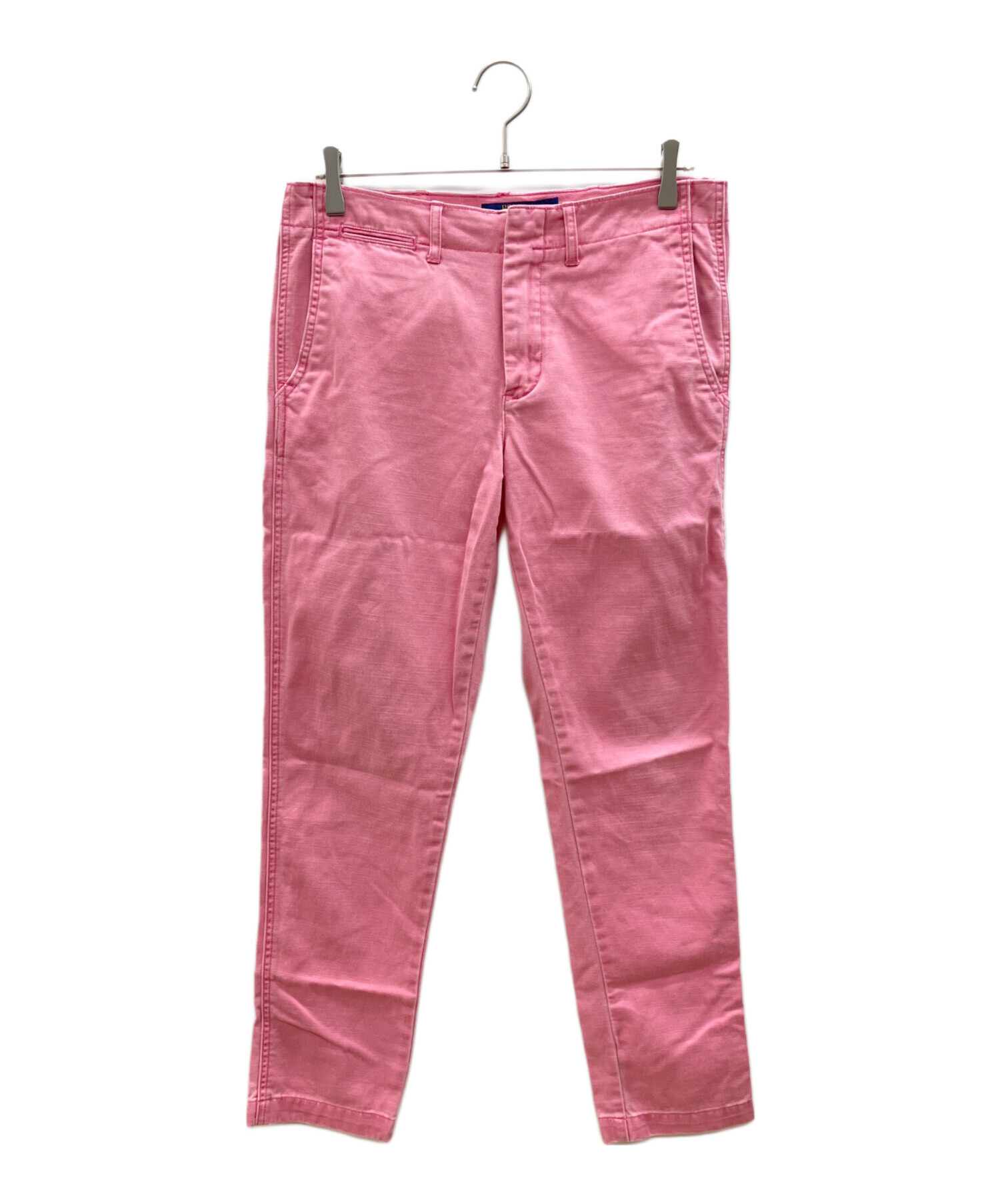 90s Polo Ralph Lauren ピンクスラックス 中古・古着通販】POLO RALPH LAUREN (ポロ・ラルフローレン) コットン