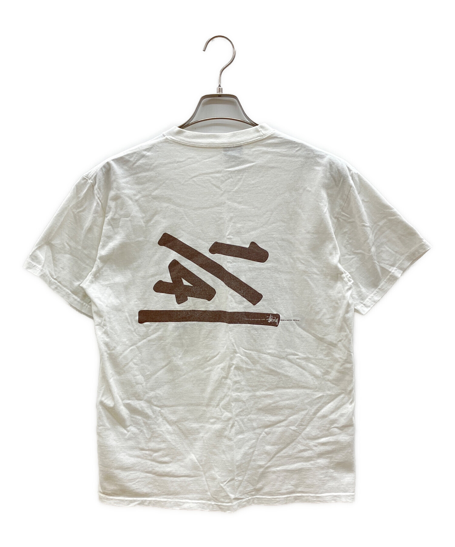 中古・古着通販】stussy (ステューシー) 半袖カットソー ホワイト