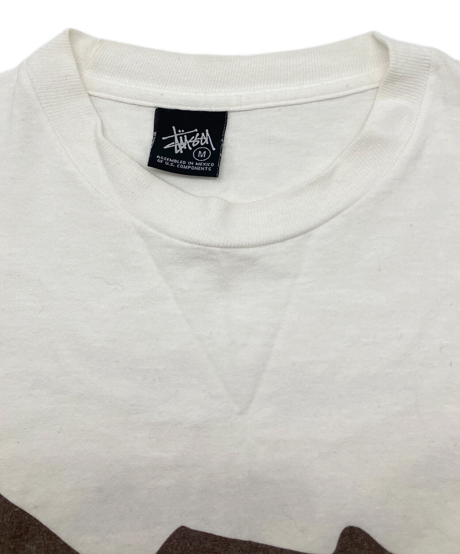 中古・古着通販】stussy (ステューシー) 半袖カットソー ホワイト