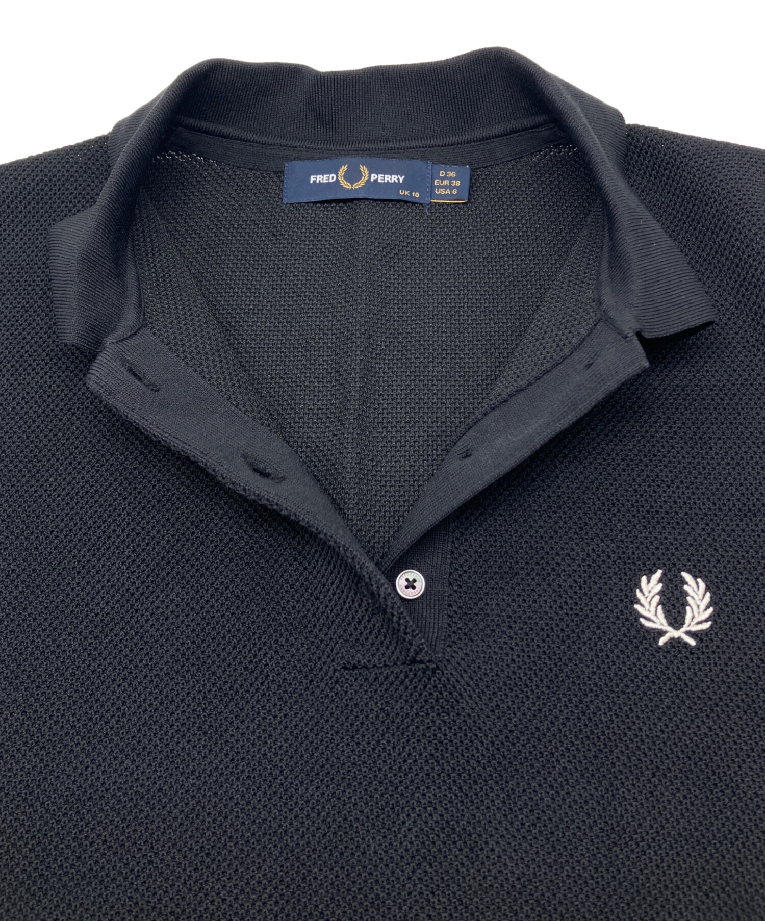 中古・古着通販】FRED PERRY (フレッドペリー) ノースリーブポロシャツ