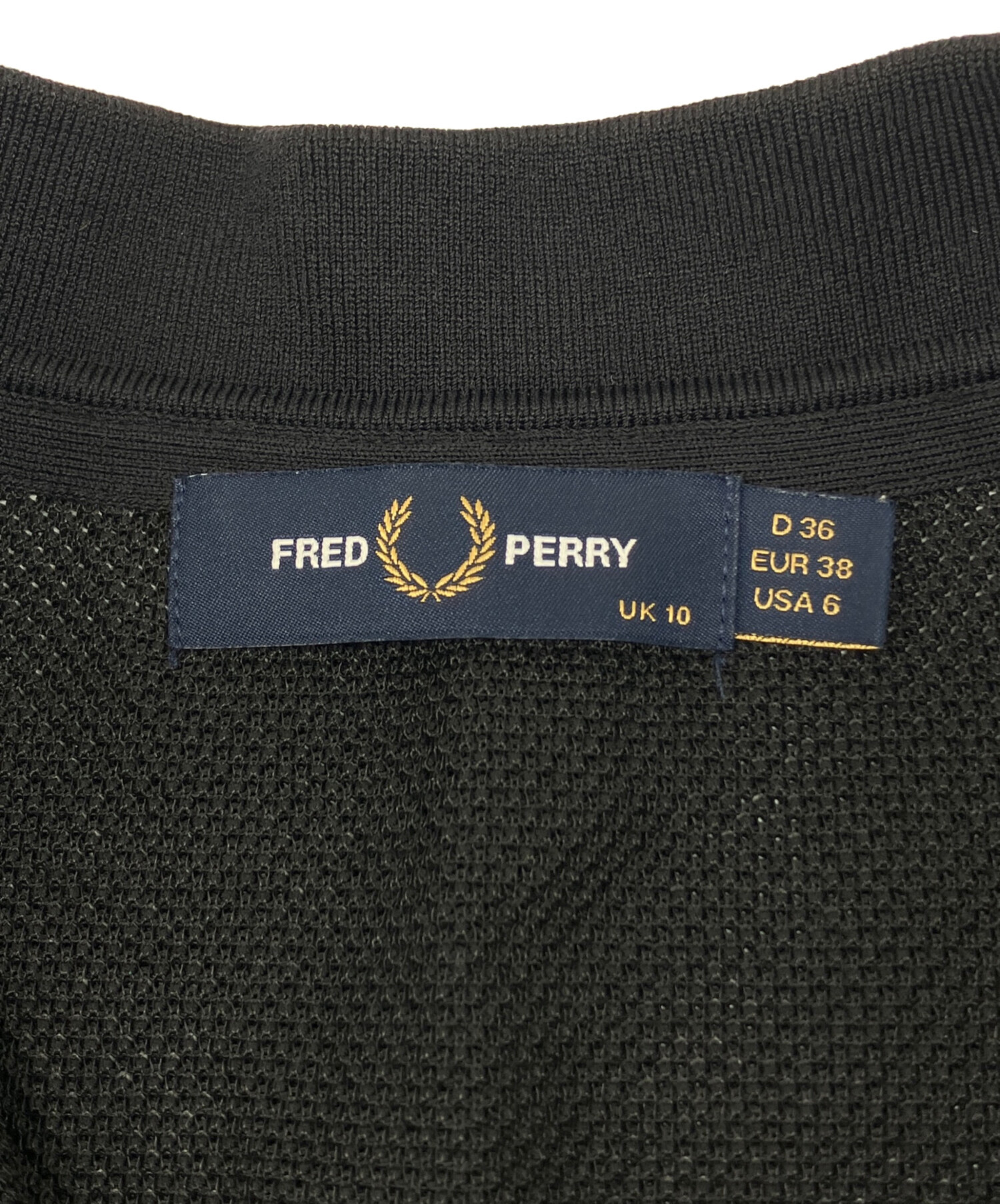 中古・古着通販】FRED PERRY (フレッドペリー) ノースリーブポロシャツ