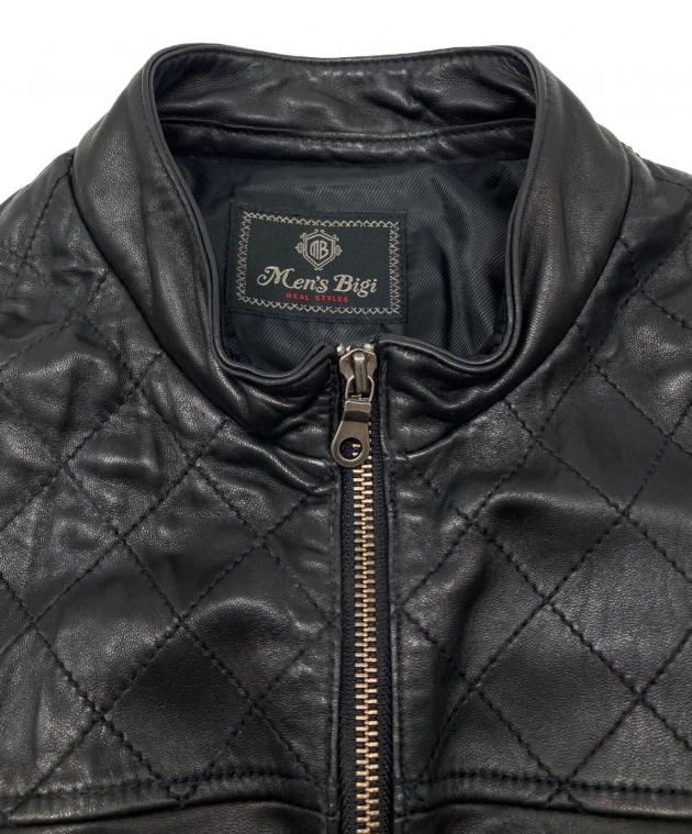 中古・古着通販】MEN'S BIGI (メンズビギ) ラムレザージャケット