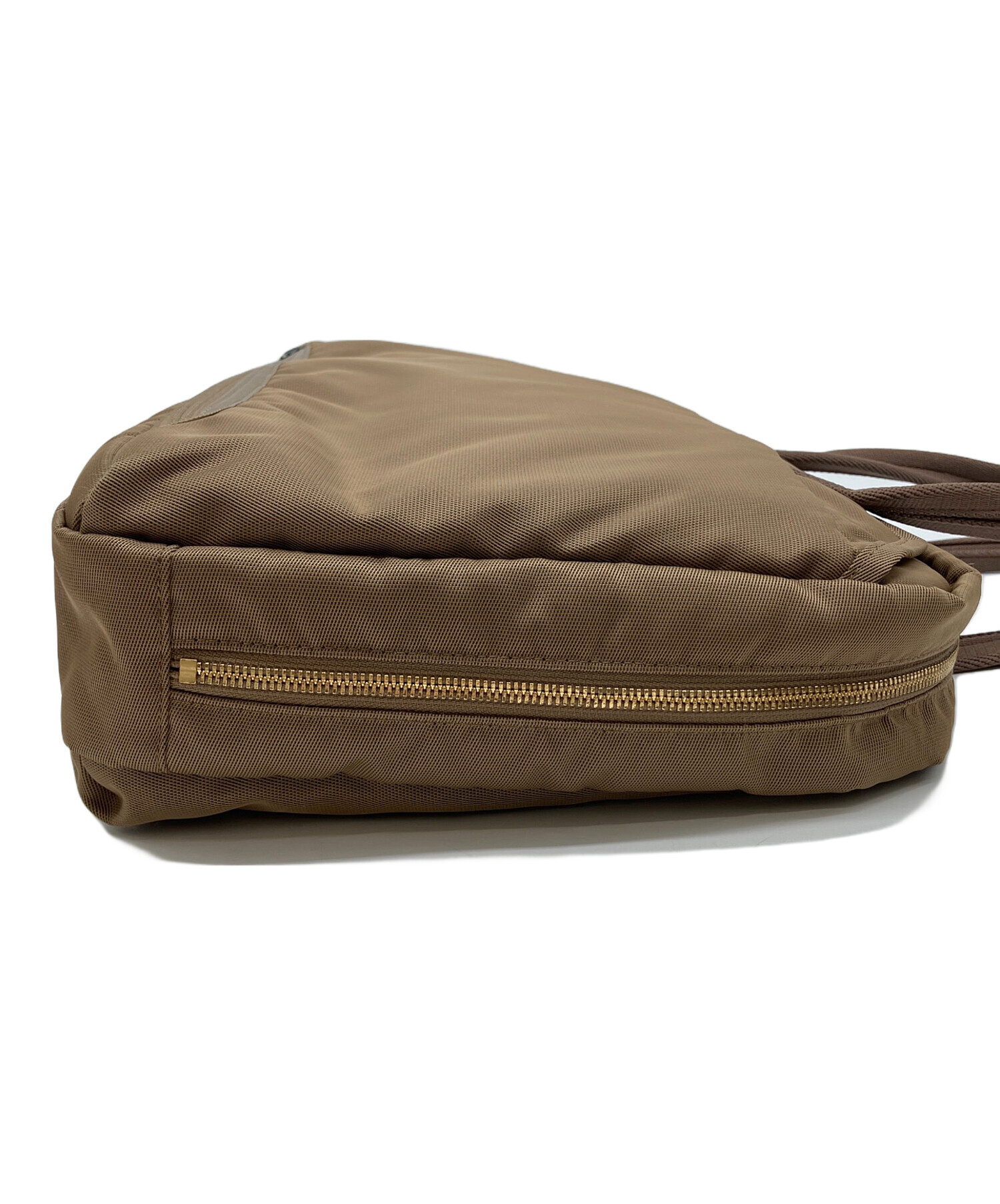 PORTER GIRL TOKYO トートバッグ オリーブ ポーター 美品 中古・古着通販】PORTER (ポーター) PORTERgirl TOKYOトートバッグ
