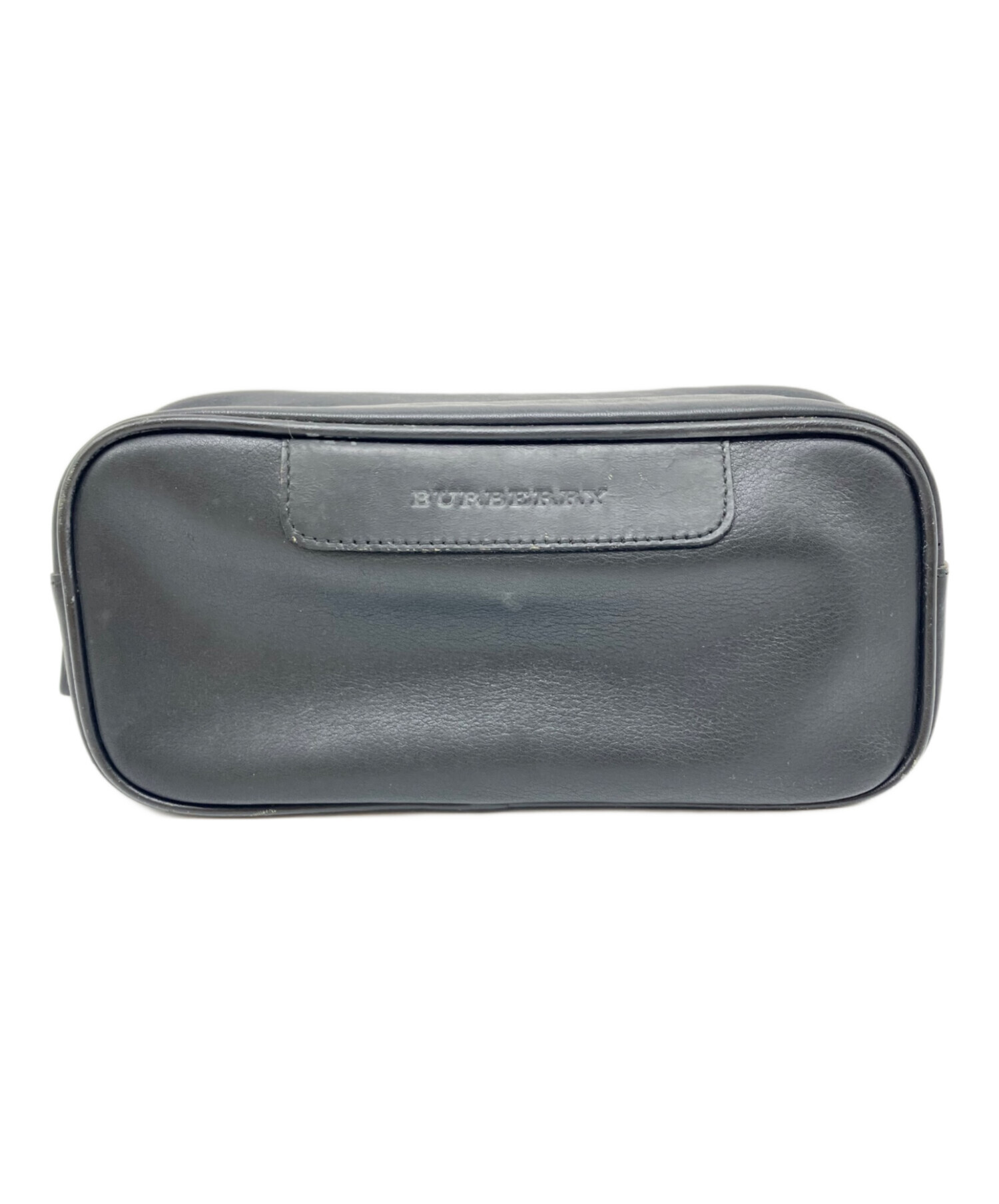 中古・古着通販】BURBERRY (バーバリー) セカンドバッグ ブラック