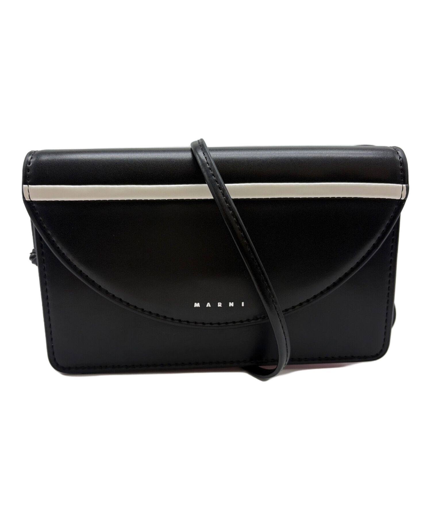 中古・古着通販】MARNI (マルニ) クロスボディバッグ ブラック