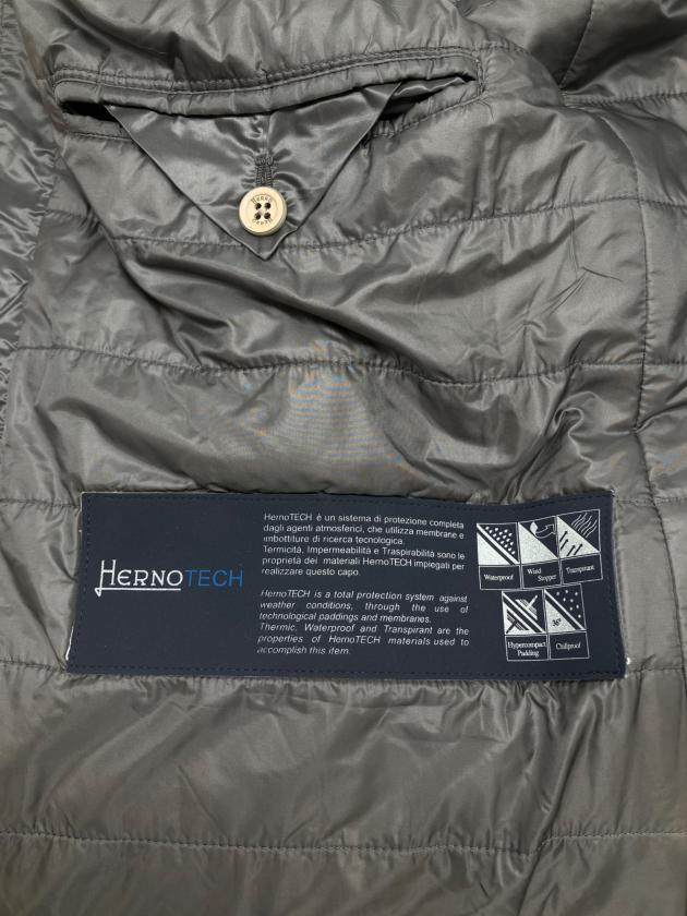 中古・古着通販】HERNO (ヘルノ) チェスターコート ベージュ サイズ:44