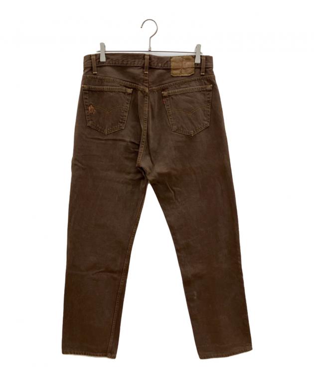 中古・古着通販】LEVI'S (リーバイス) 501デニムパンツ ブラウン