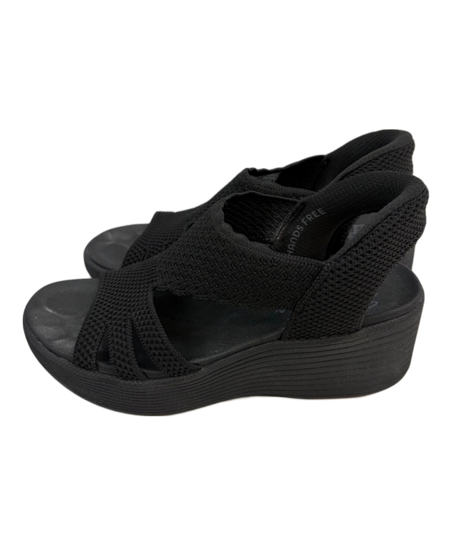 中古・古着通販】SKECHERS (スケッチャーズ) サンダル ブラック サイズ