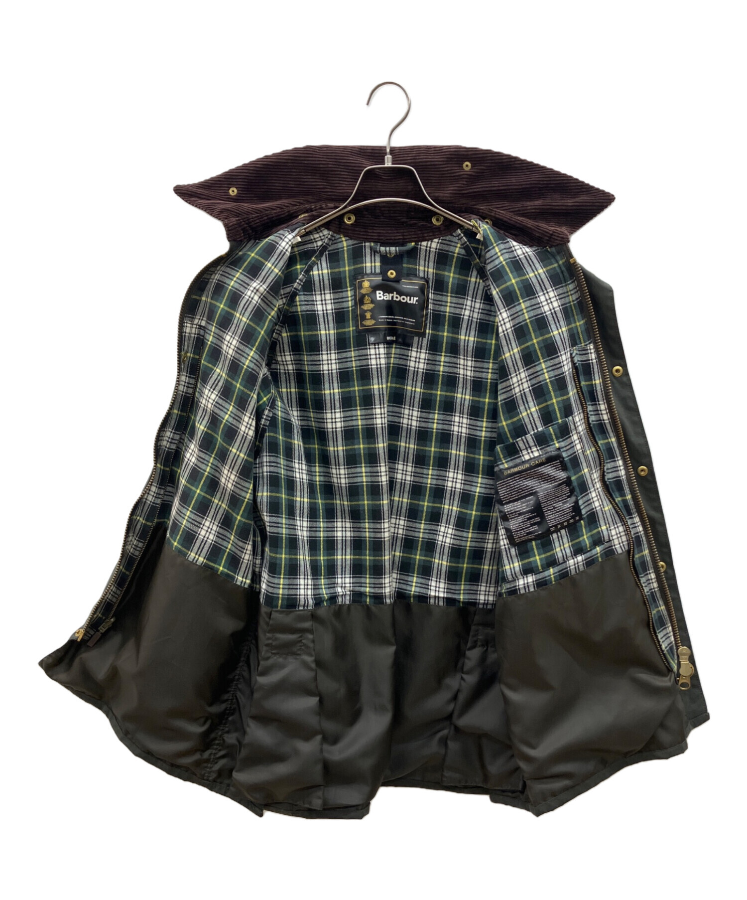 中古・古着通販】Barbour (バブアー) ジャケット カーキ サイズ:38