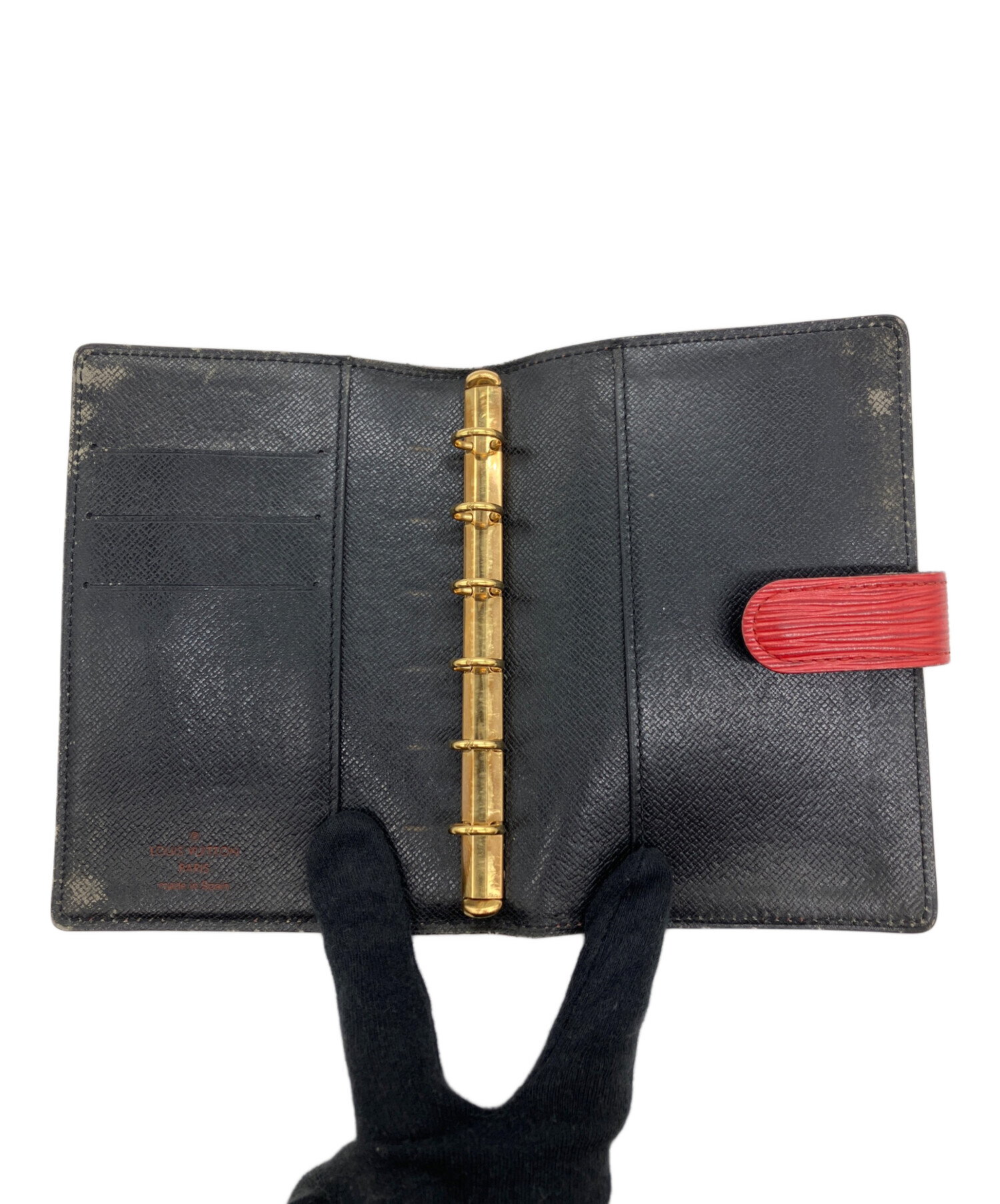 中古・古着通販】LOUIS VUITTON (ルイ ヴィトン) 手帳カバー エピ