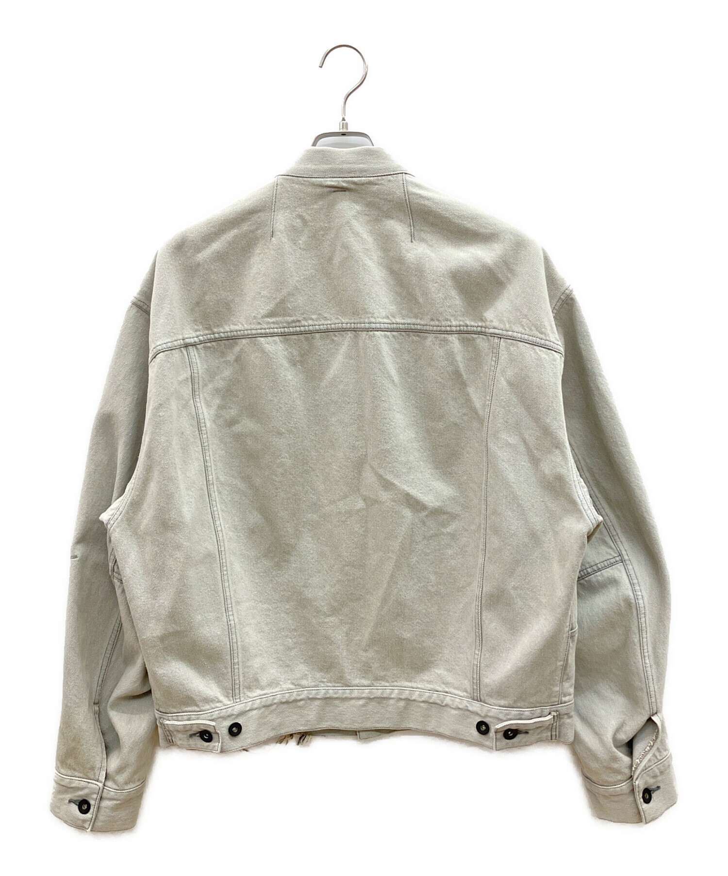 中古・古着通販】Essay (エッセイ) デニムジャケット FOLD COLLAR 