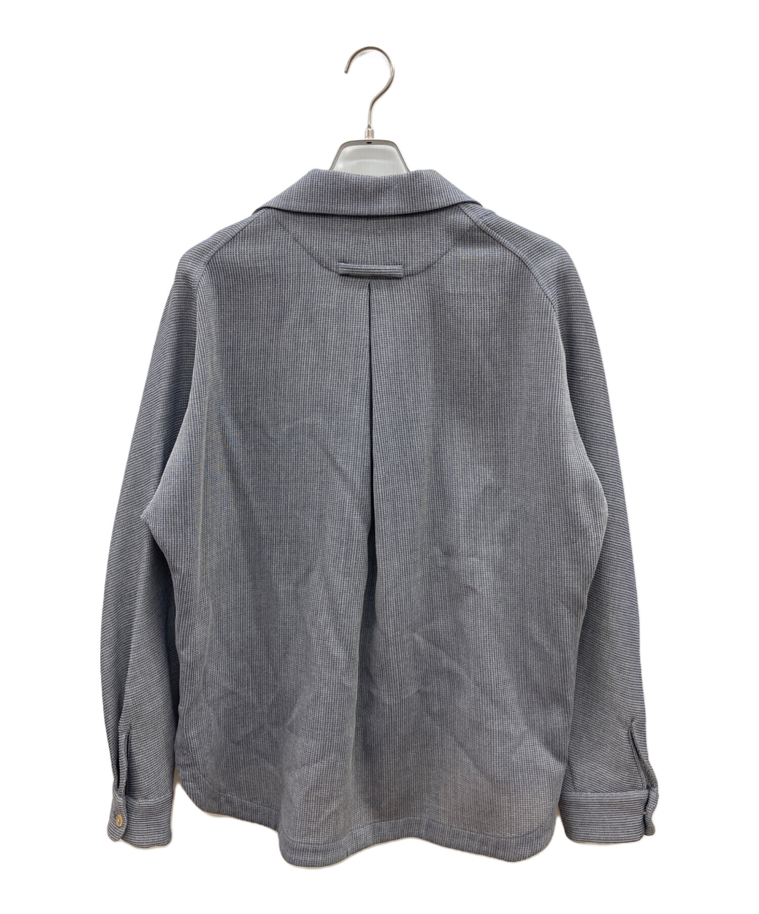 中古・古着通販】ETHOSENS (エトセンス) 長袖シャツ グレー サイズ 