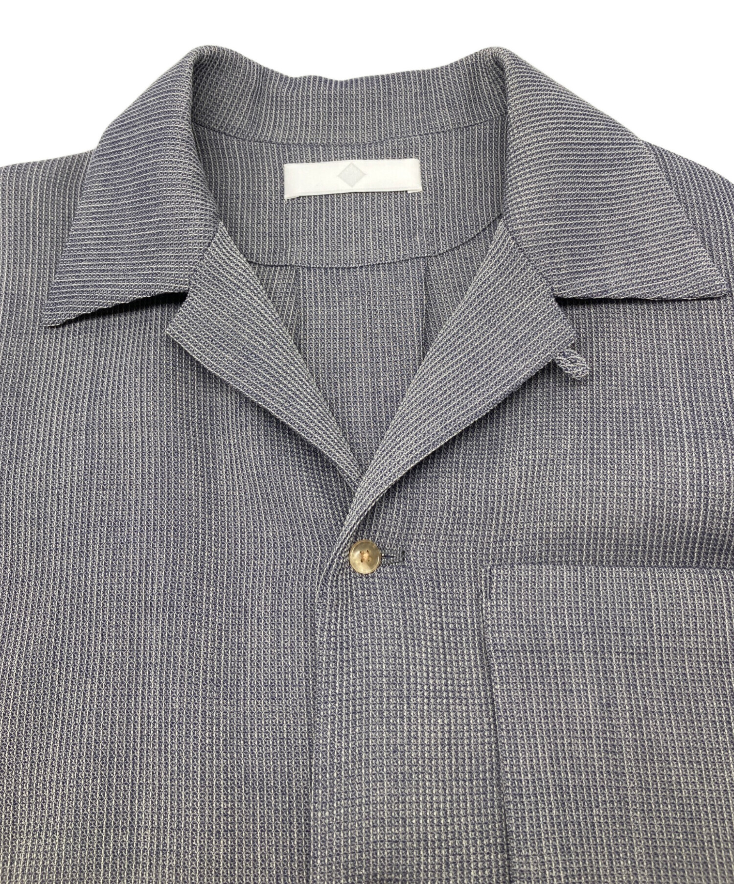 中古・古着通販】ETHOSENS (エトセンス) 長袖シャツ グレー サイズ 