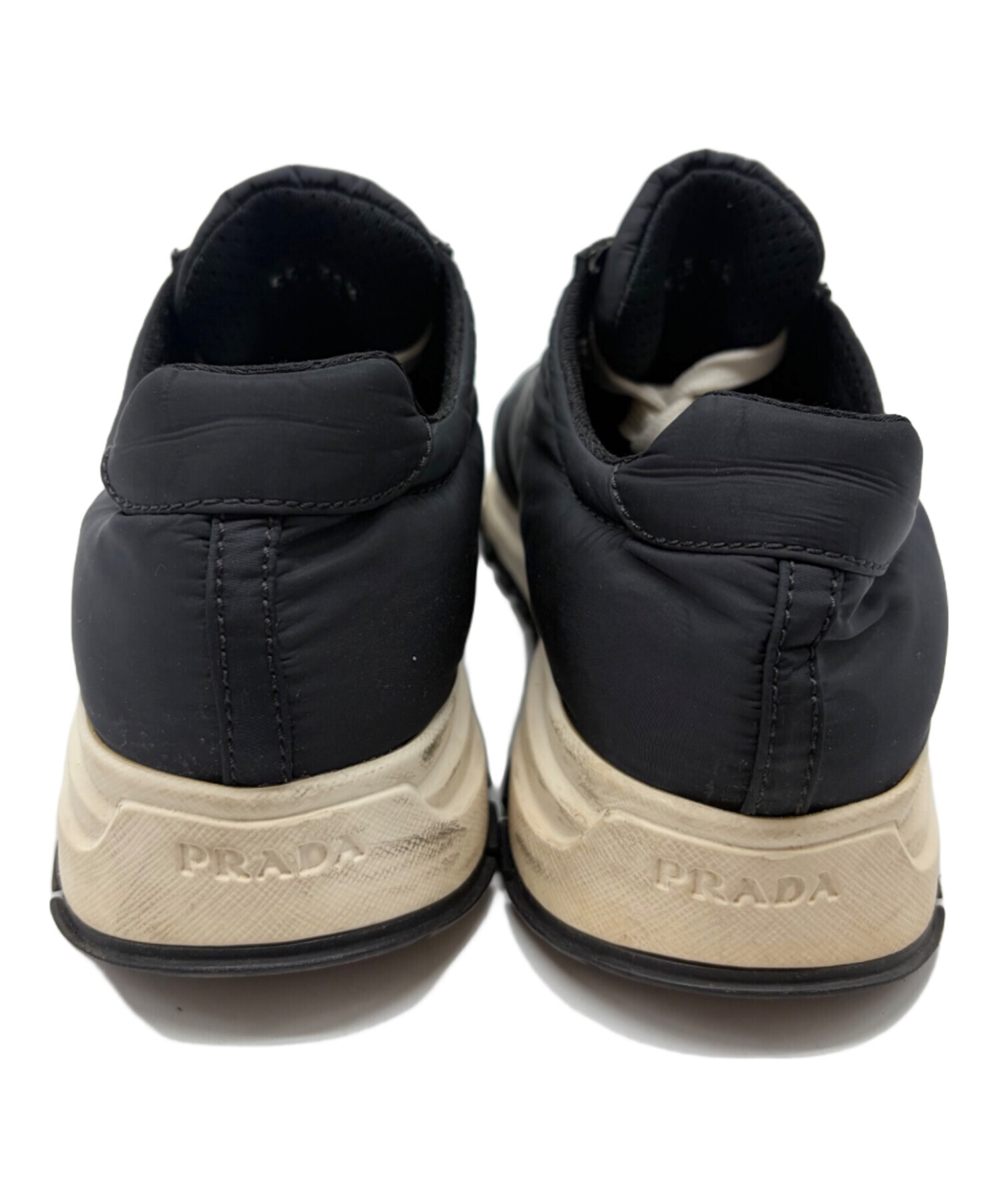 中古・古着通販】PRADA (プラダ) ローカットスニーカー ネイビー