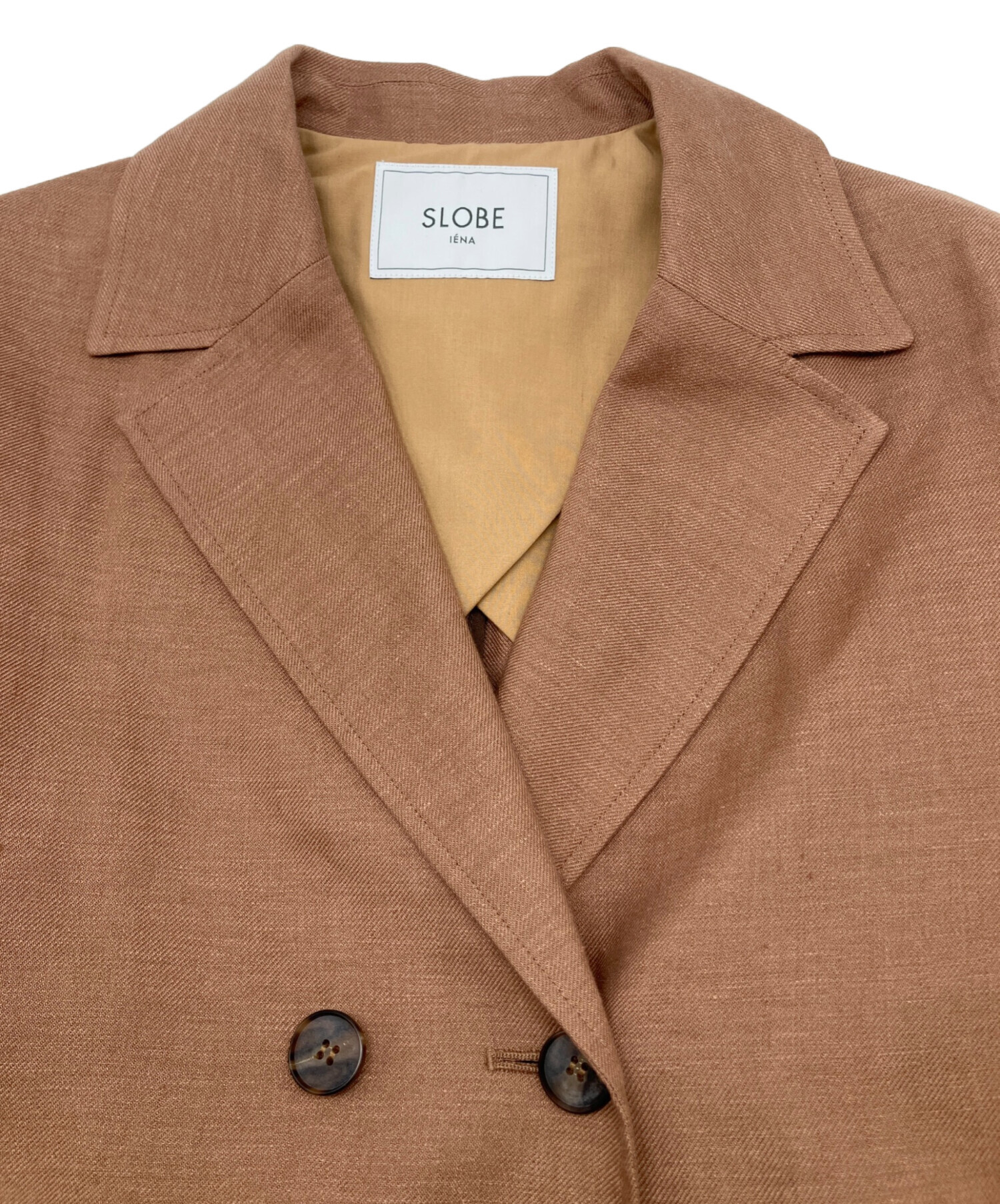 超美品☆SLOBEイエナ☆淡いブラウンが素敵な チェスターコート38 中古・古着通販】SLOBE IENA (スローブ イエナ) チェスターコート