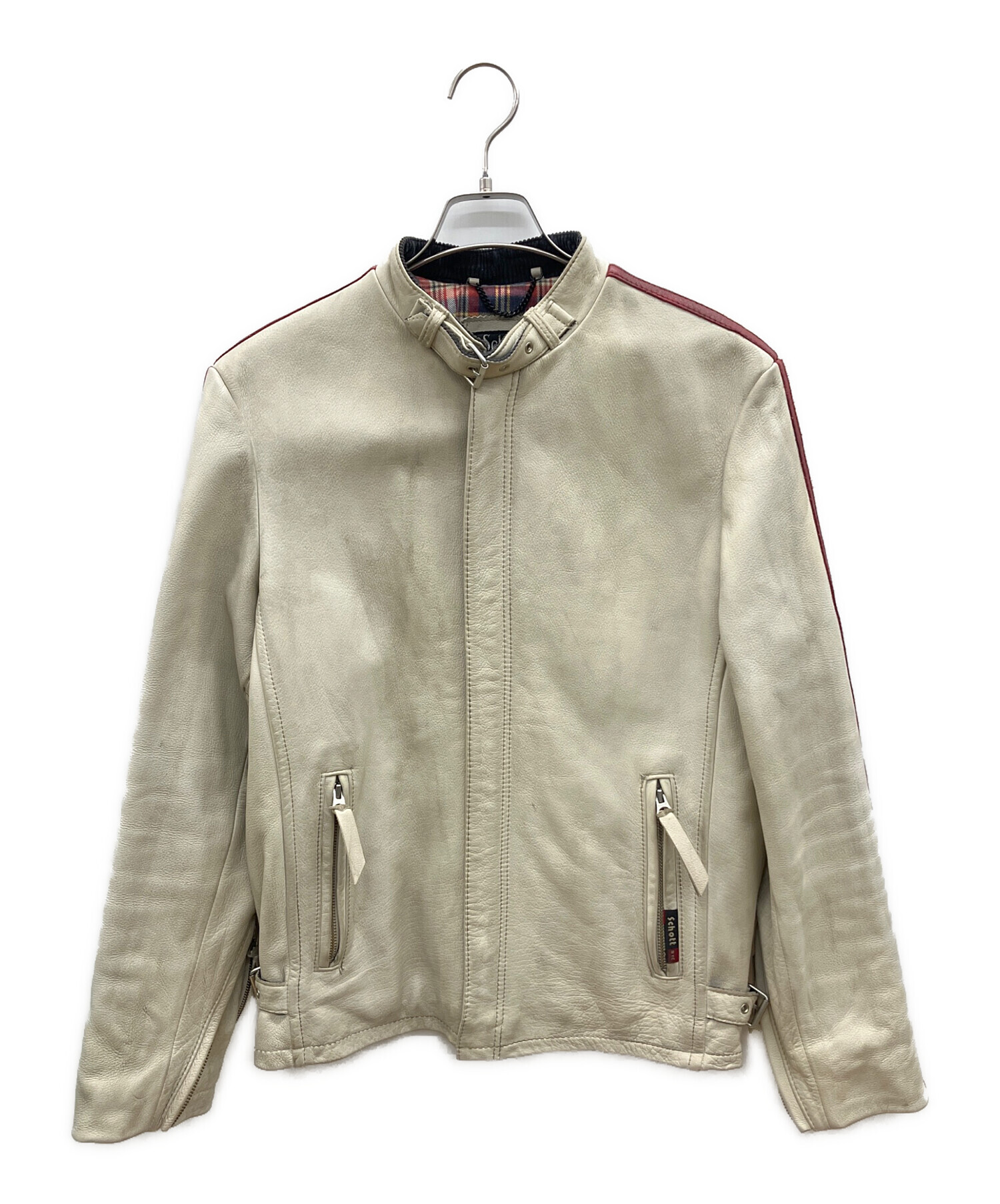 中古・古着通販】Schott (ショット) シングルライダースジャケット