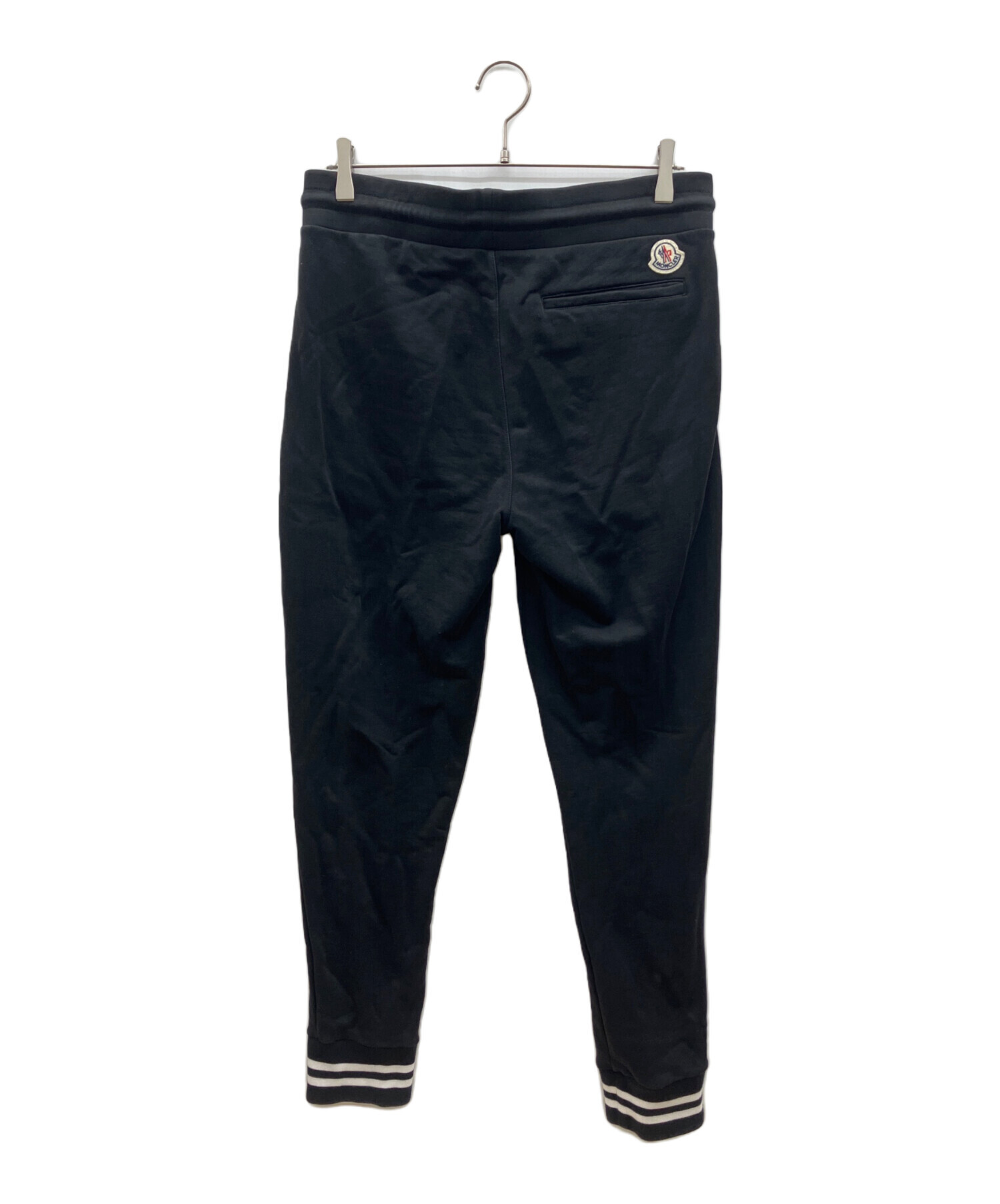 中古・古着通販】MONCLER (モンクレール) スウェットパンツ ブラック