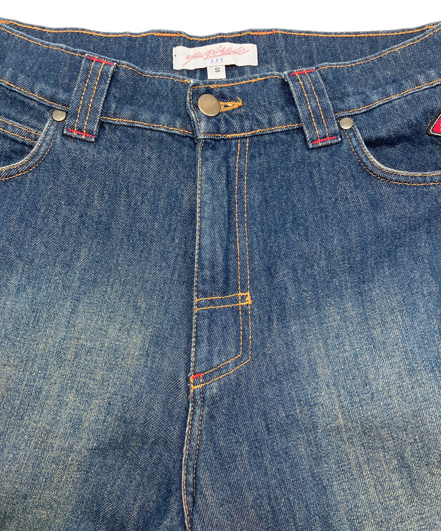 中古・古着通販】YARDSALE (ヤードセール) デニムパンツ インディゴ