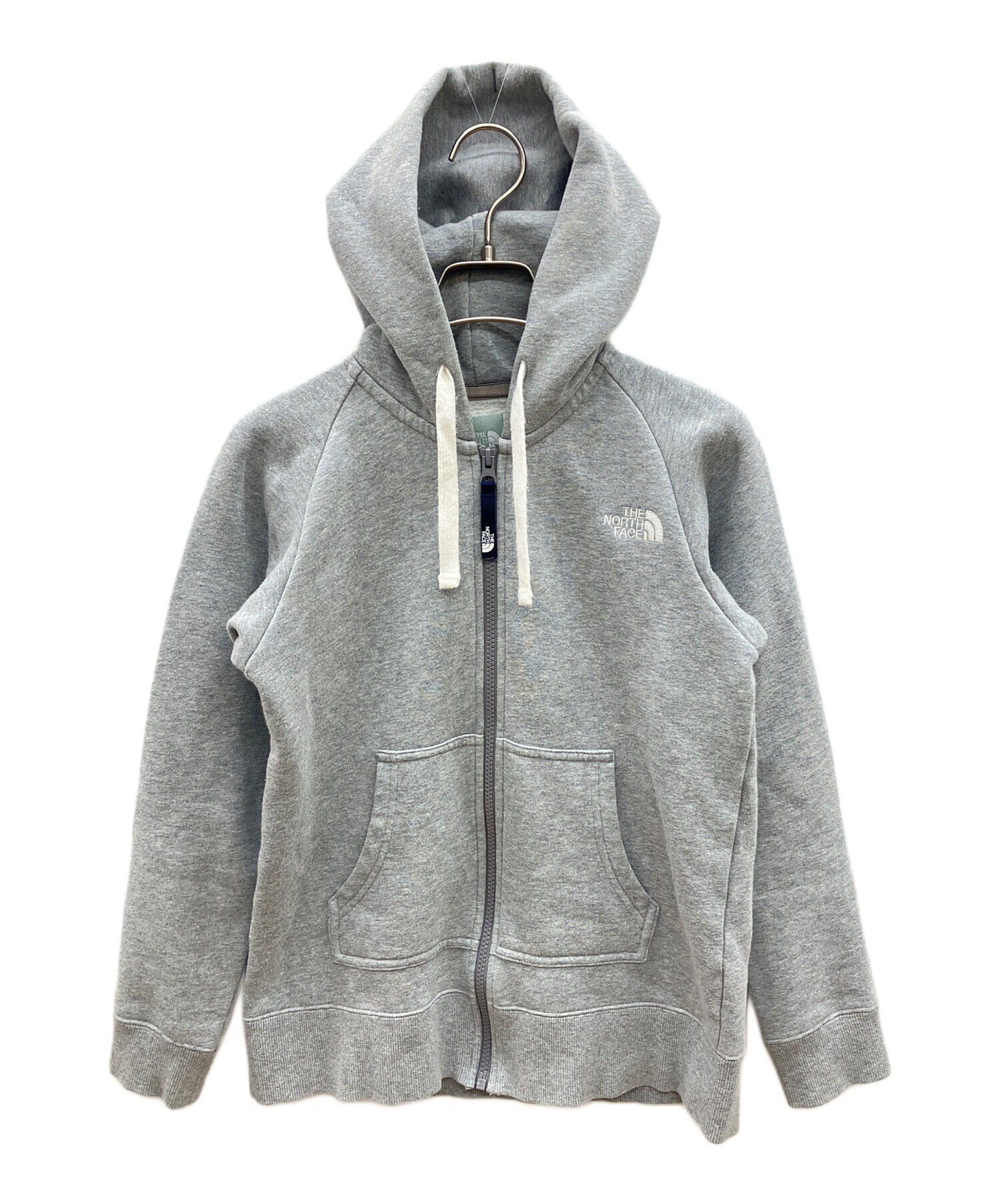 THE NORTH FACE フルジップ パーカー　スウェット上下 グレー 中古・古着通販】THE NORTH FACE (ザ ノース フェイス) ジップパーカー